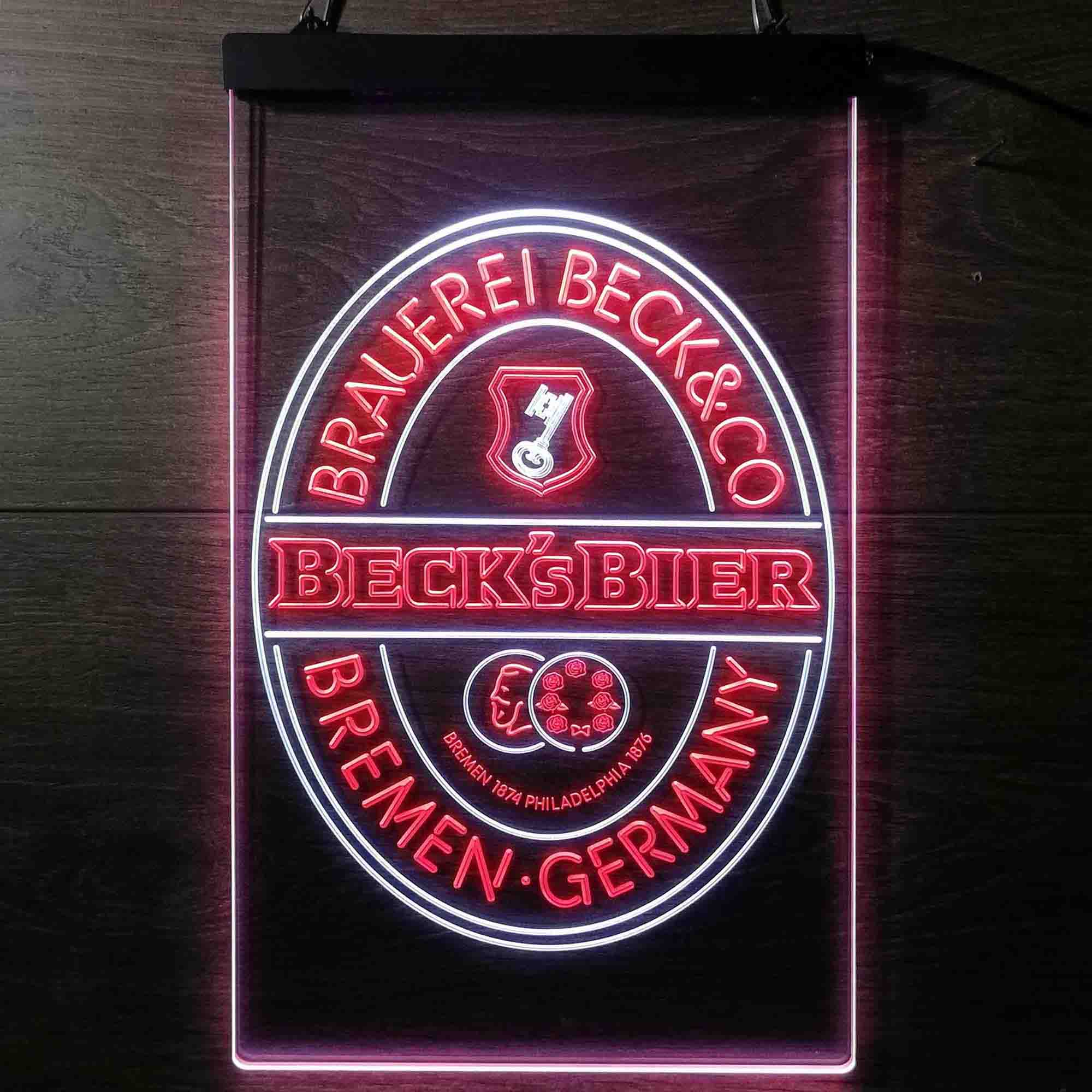 Beck's Bier Beer Neon LED Sign