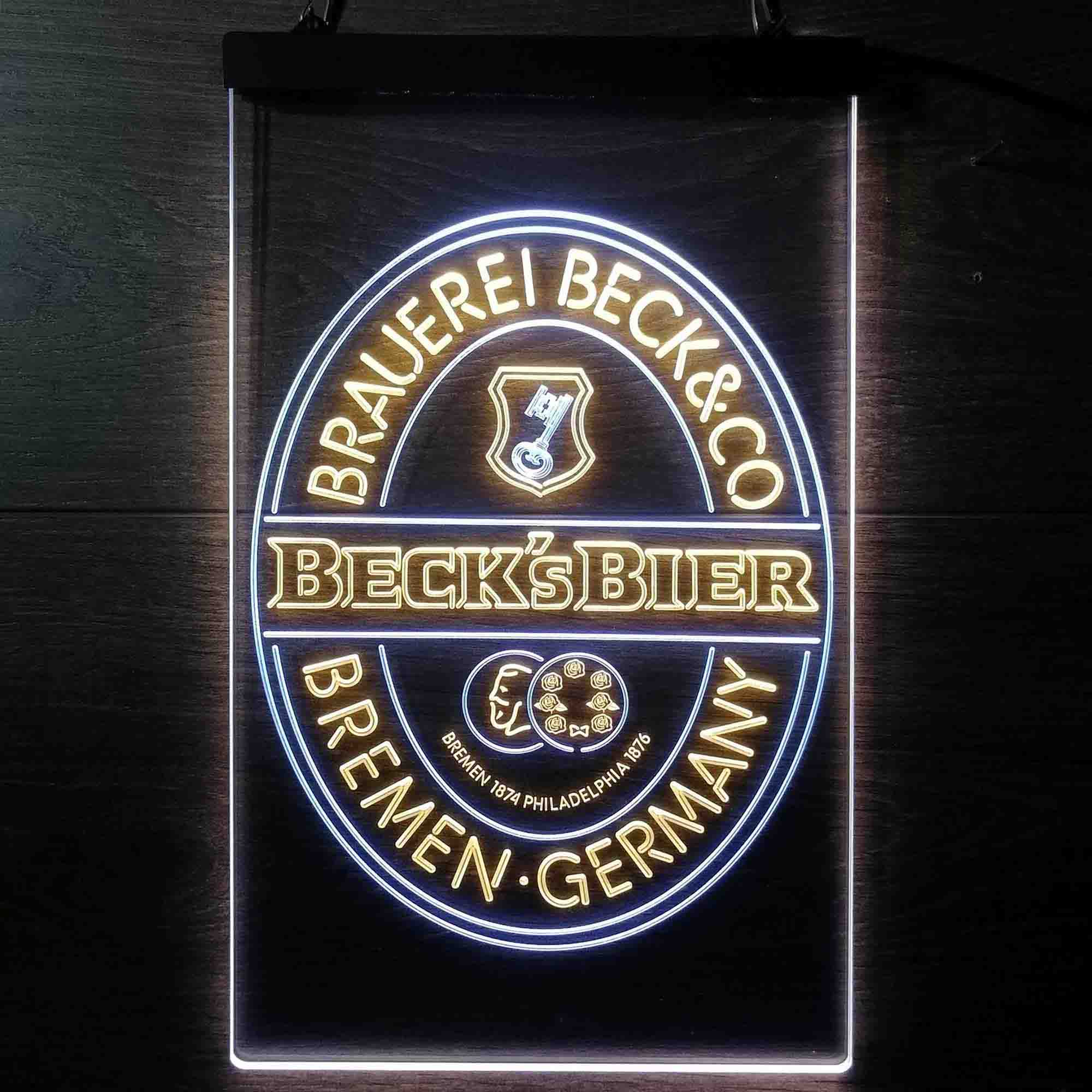 Beck's Bier Beer Neon LED Sign