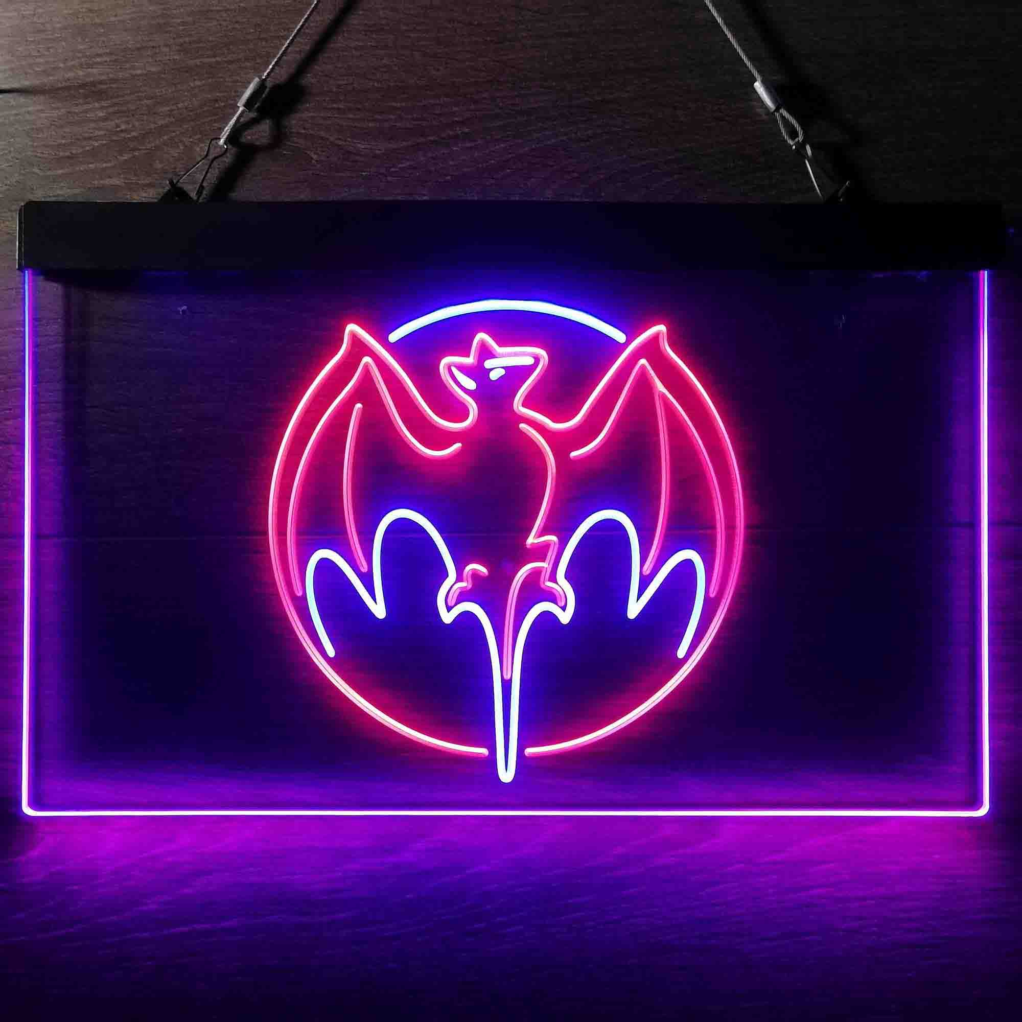 Bacardi Rum Bat Neon LED Sign