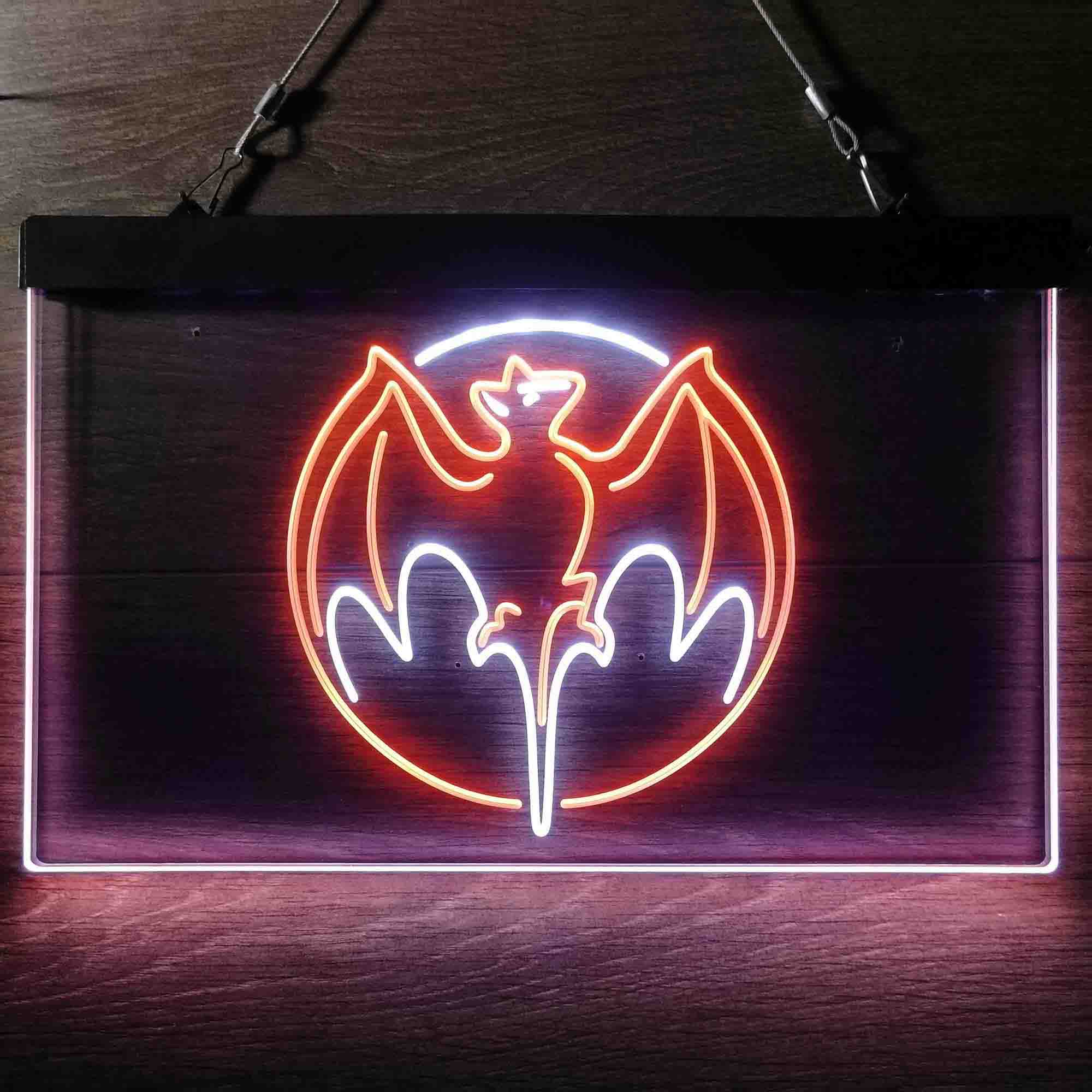 Bacardi Rum Bat Neon LED Sign