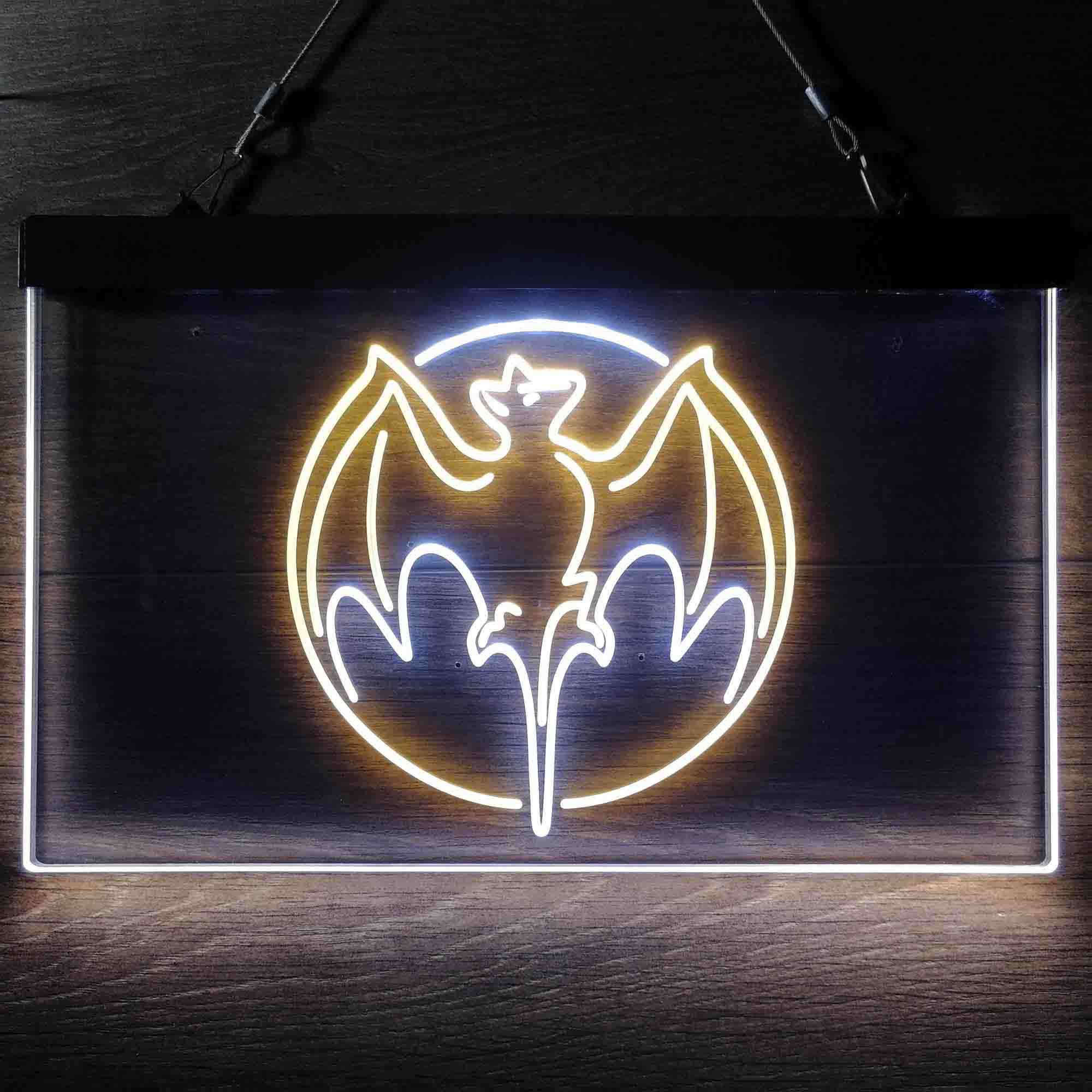 Bacardi Rum Bat Neon LED Sign