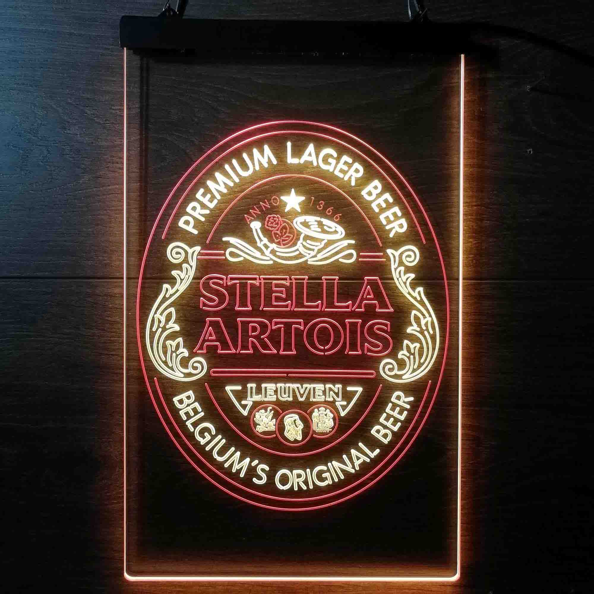 Stella Artois Logo Neon LED Sign