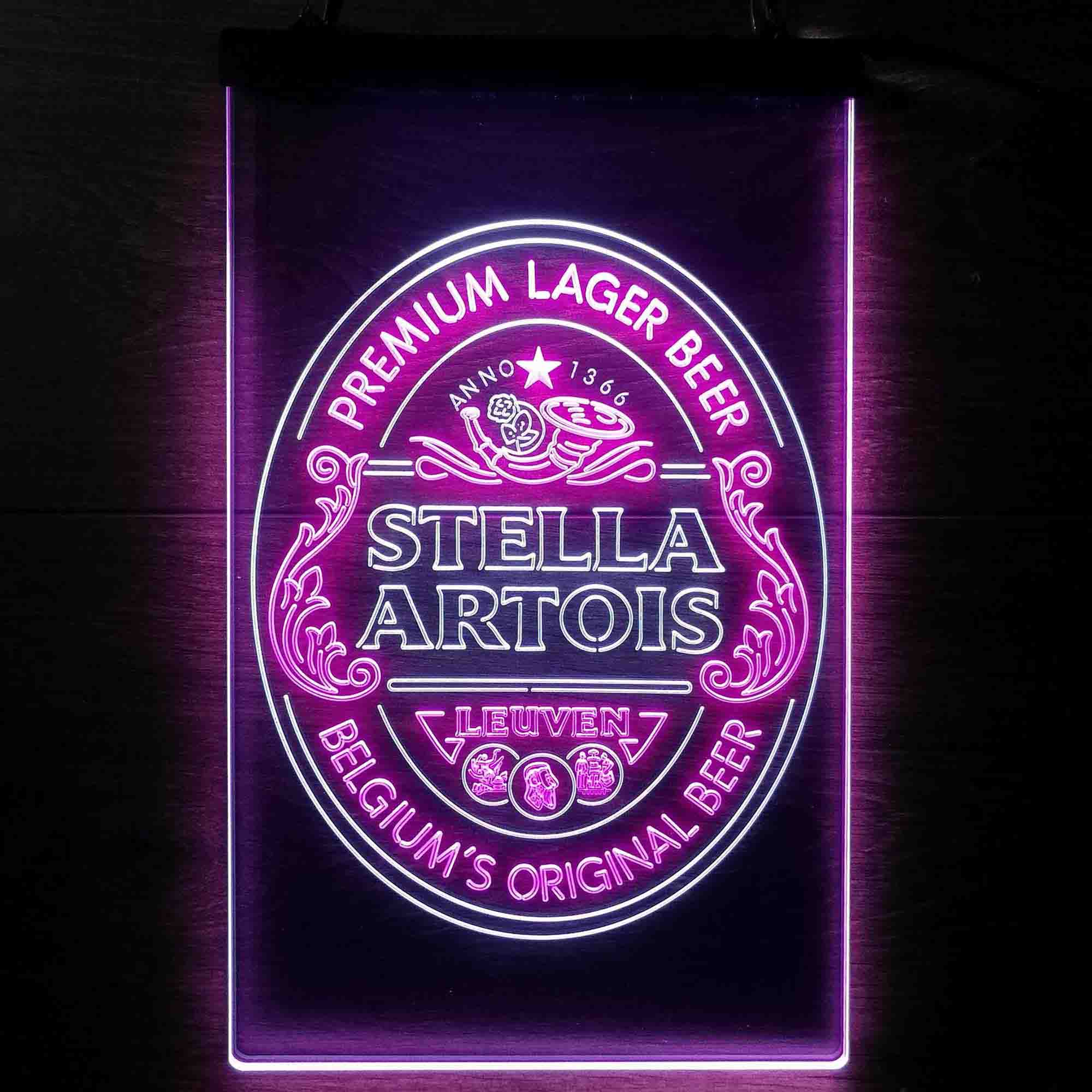 Stella Artois Logo Neon LED Sign