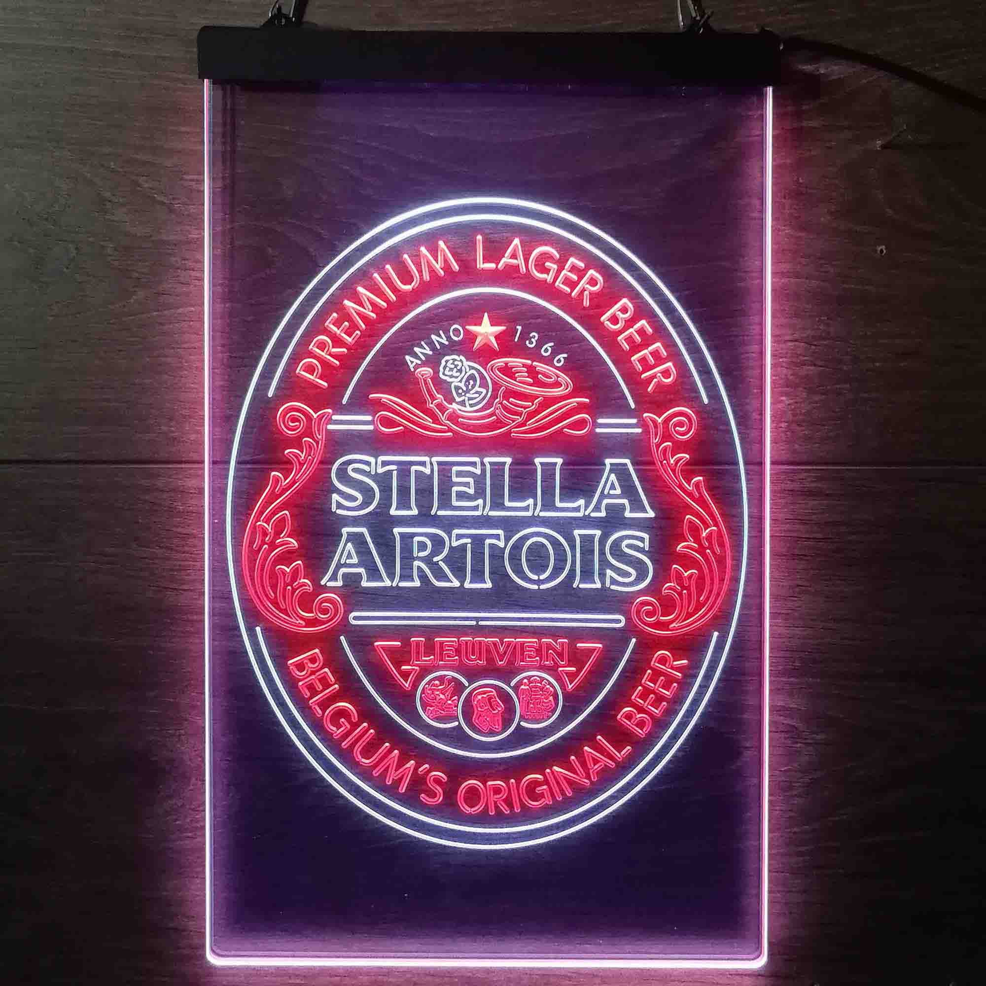 Stella Artois Logo Neon LED Sign