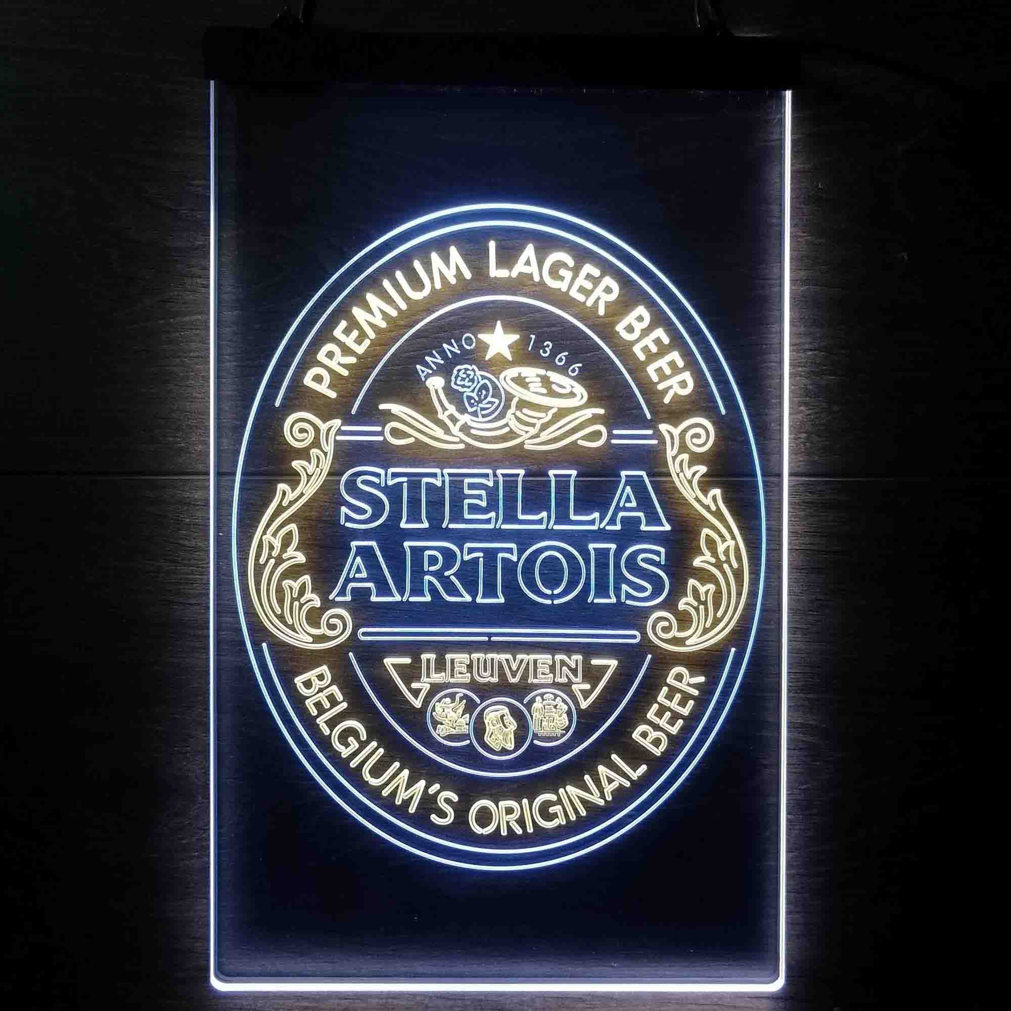 Stella Artois Logo Neon LED Sign