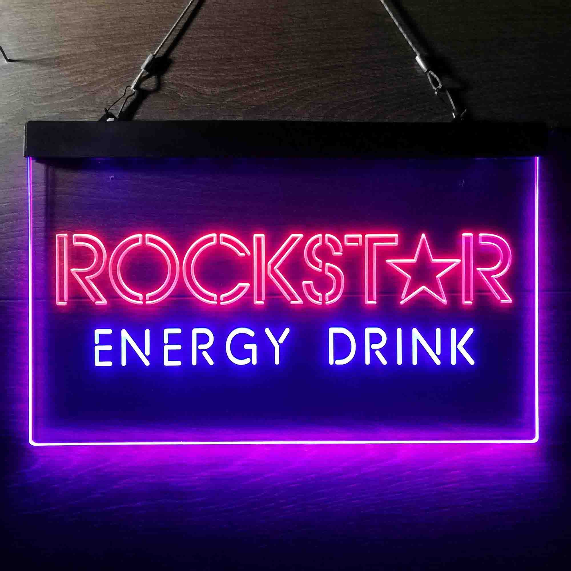 Rockstar Energy Drink Neon LED Sign