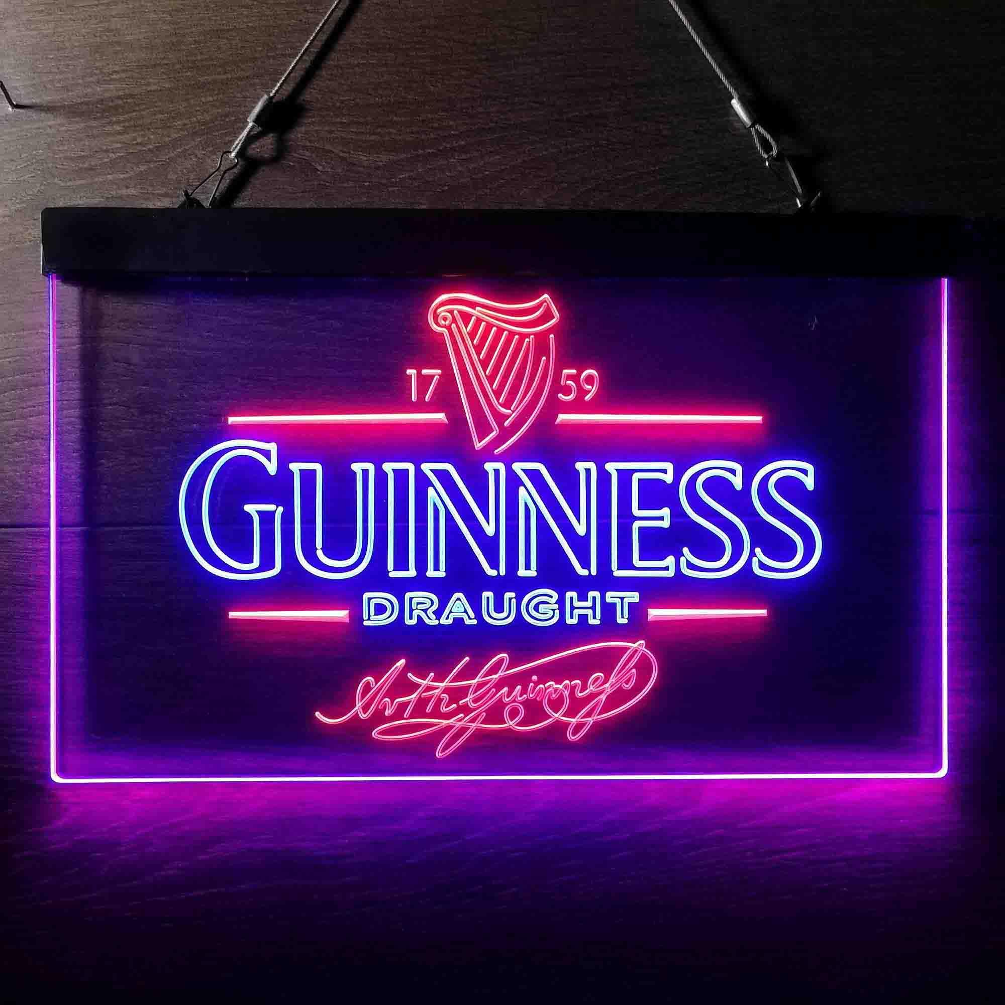 Guinness Draught 1759 Neon LED Sign