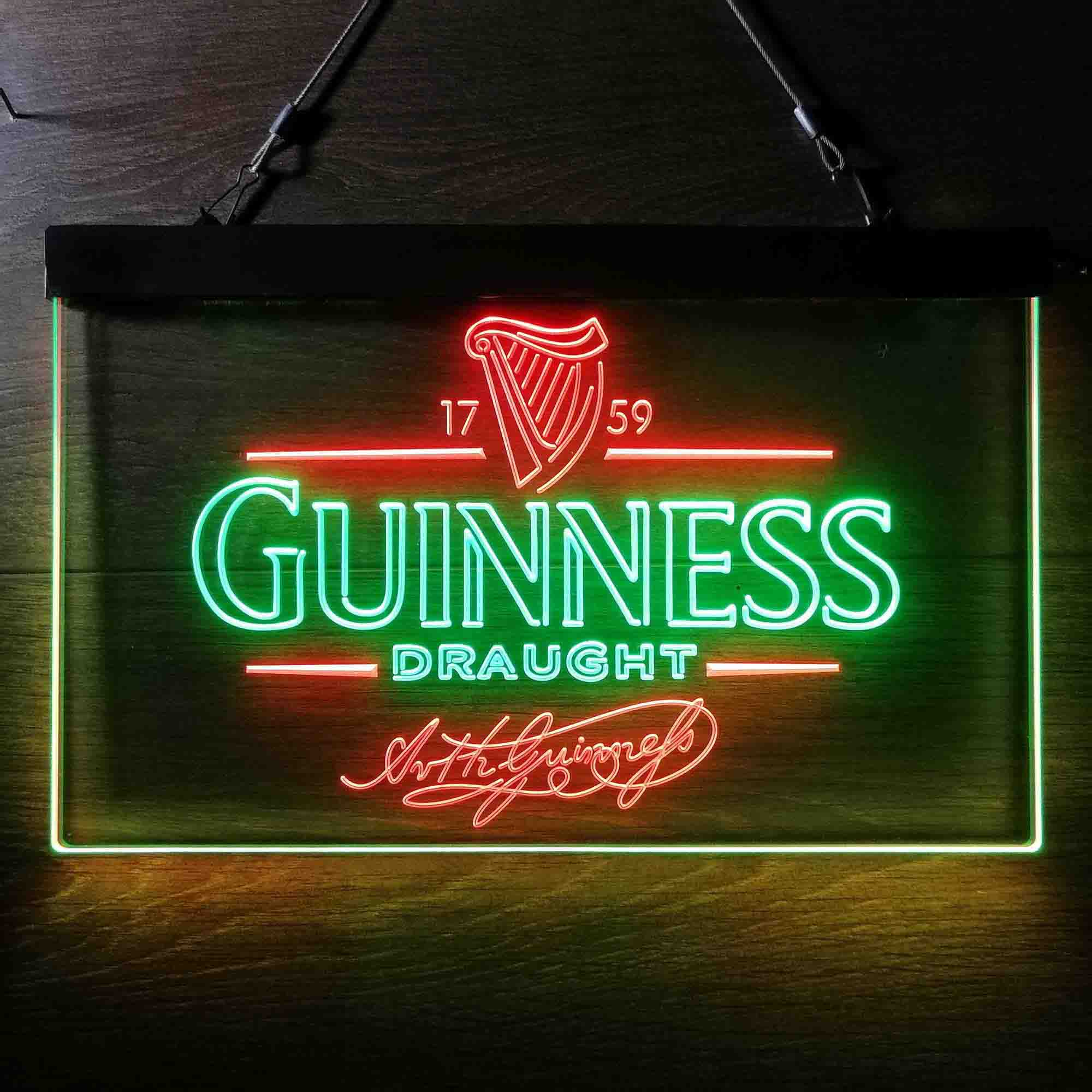 Guinness Draught 1759 Neon LED Sign