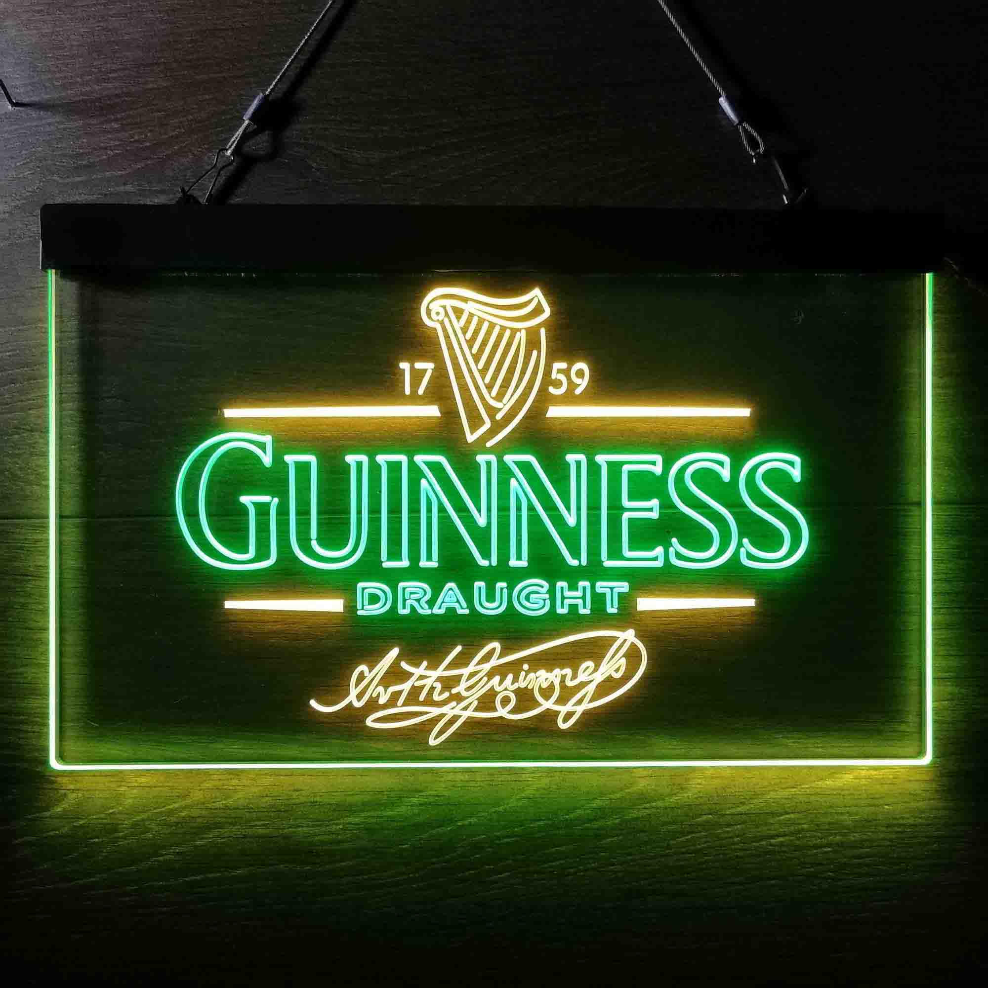 Guinness Draught 1759 Neon LED Sign