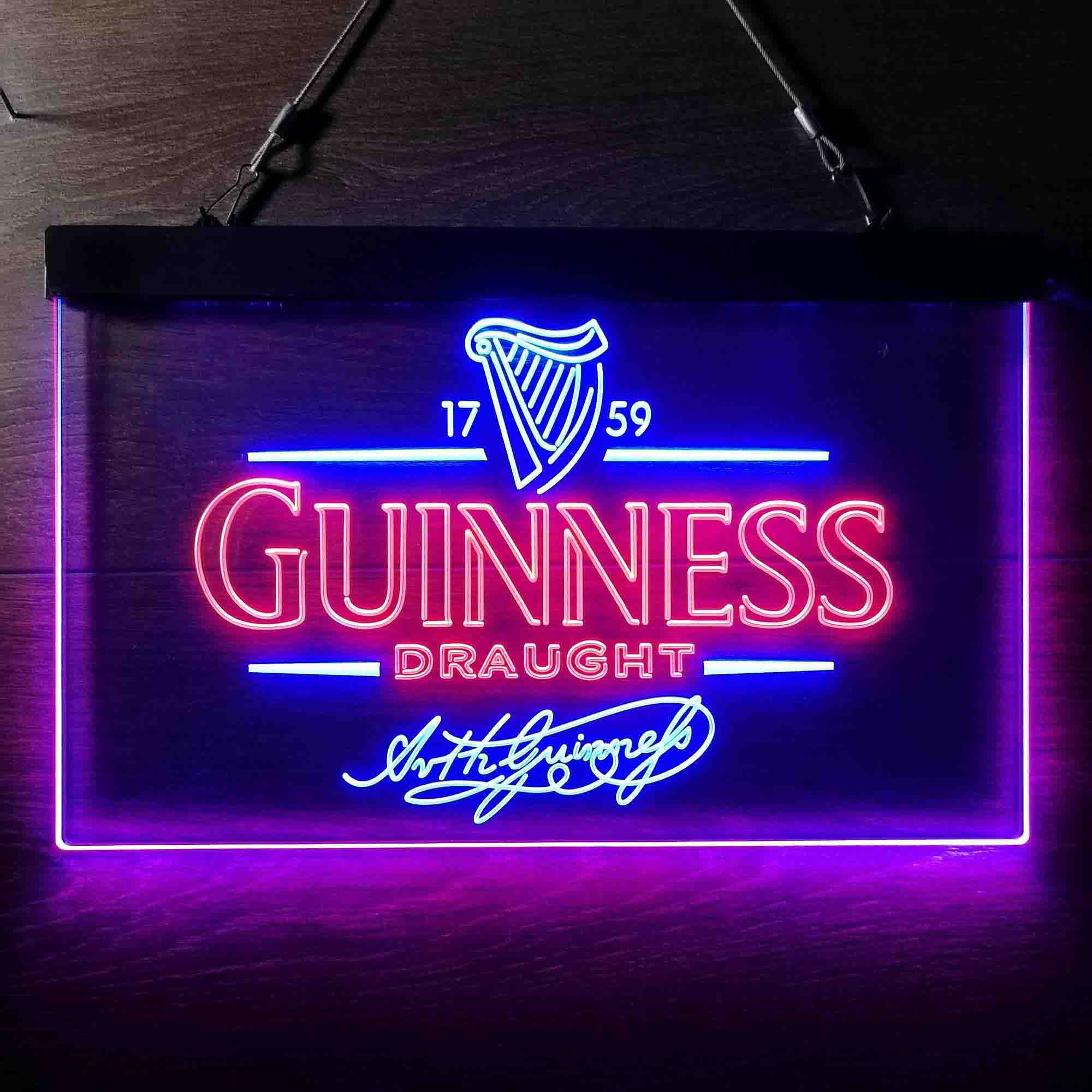 Guinness Draught 1759 Neon LED Sign