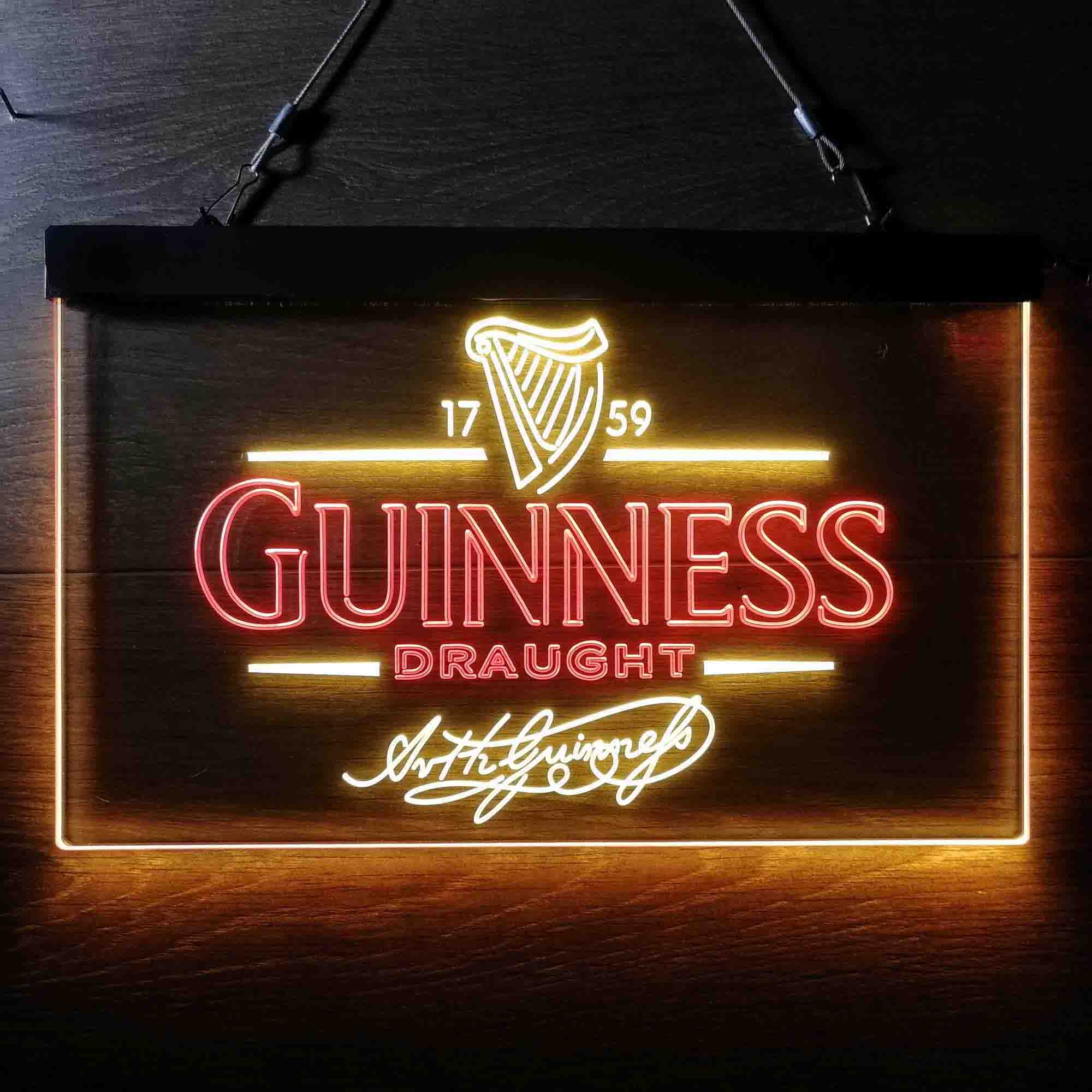 Guinness Draught 1759 Neon LED Sign