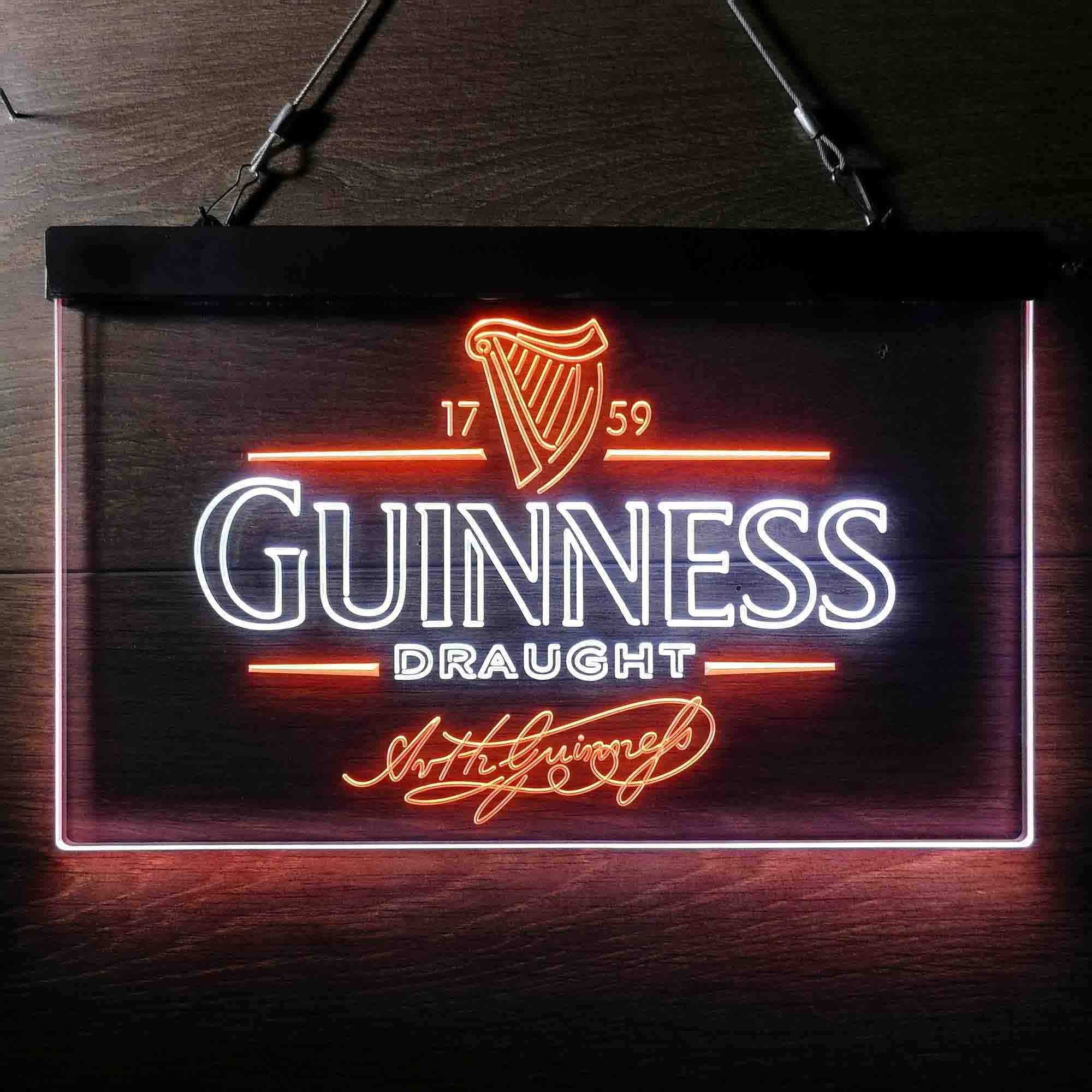 Guinness Draught 1759 Neon LED Sign