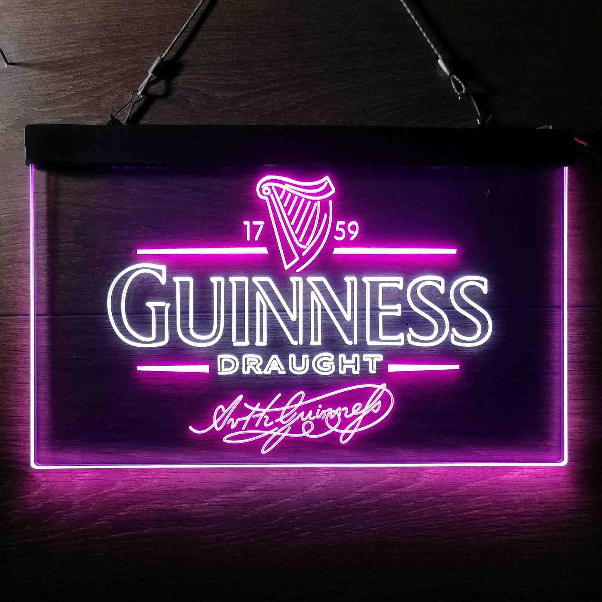 Guinness Draught 1759 Neon LED Sign