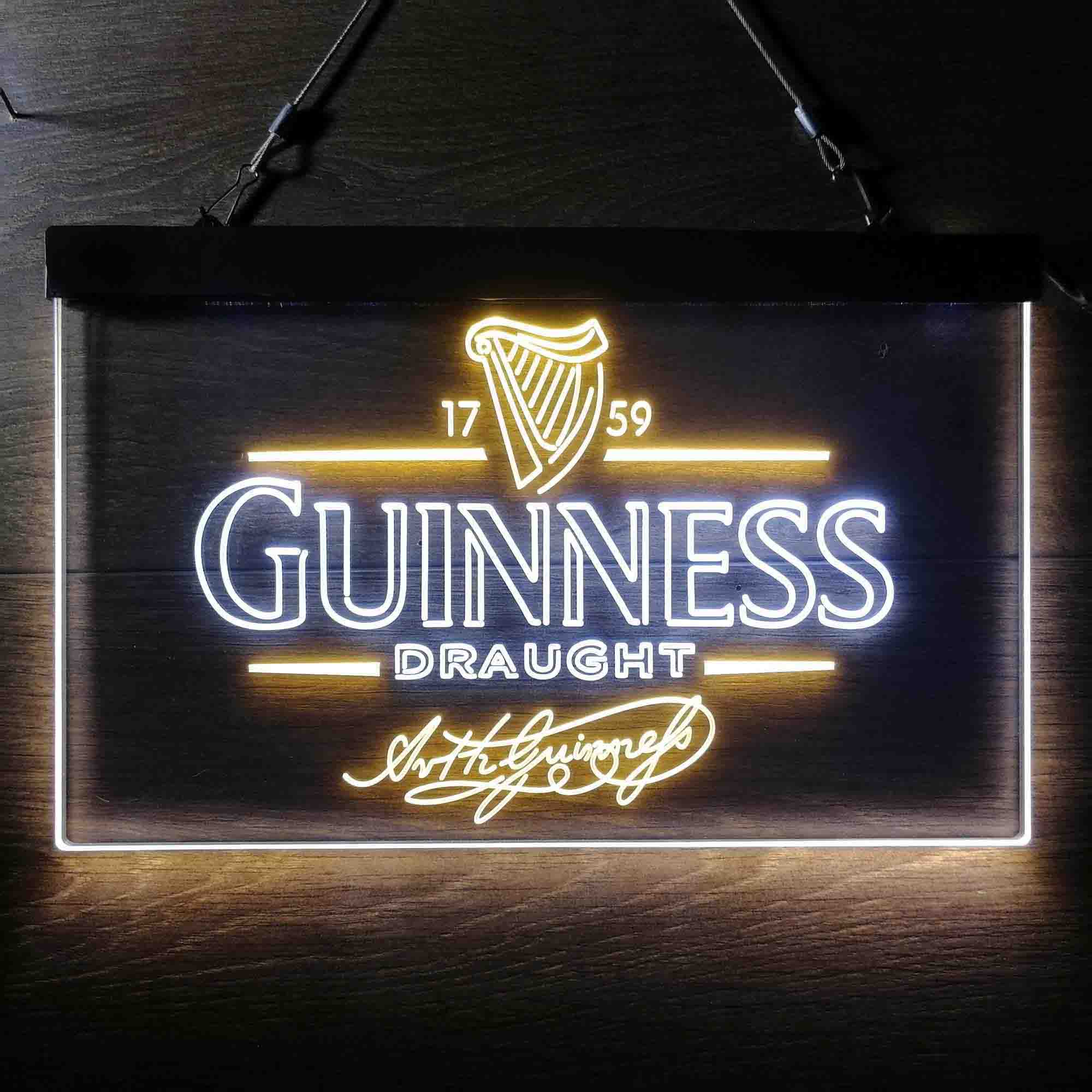 Guinness Draught 1759 Neon LED Sign