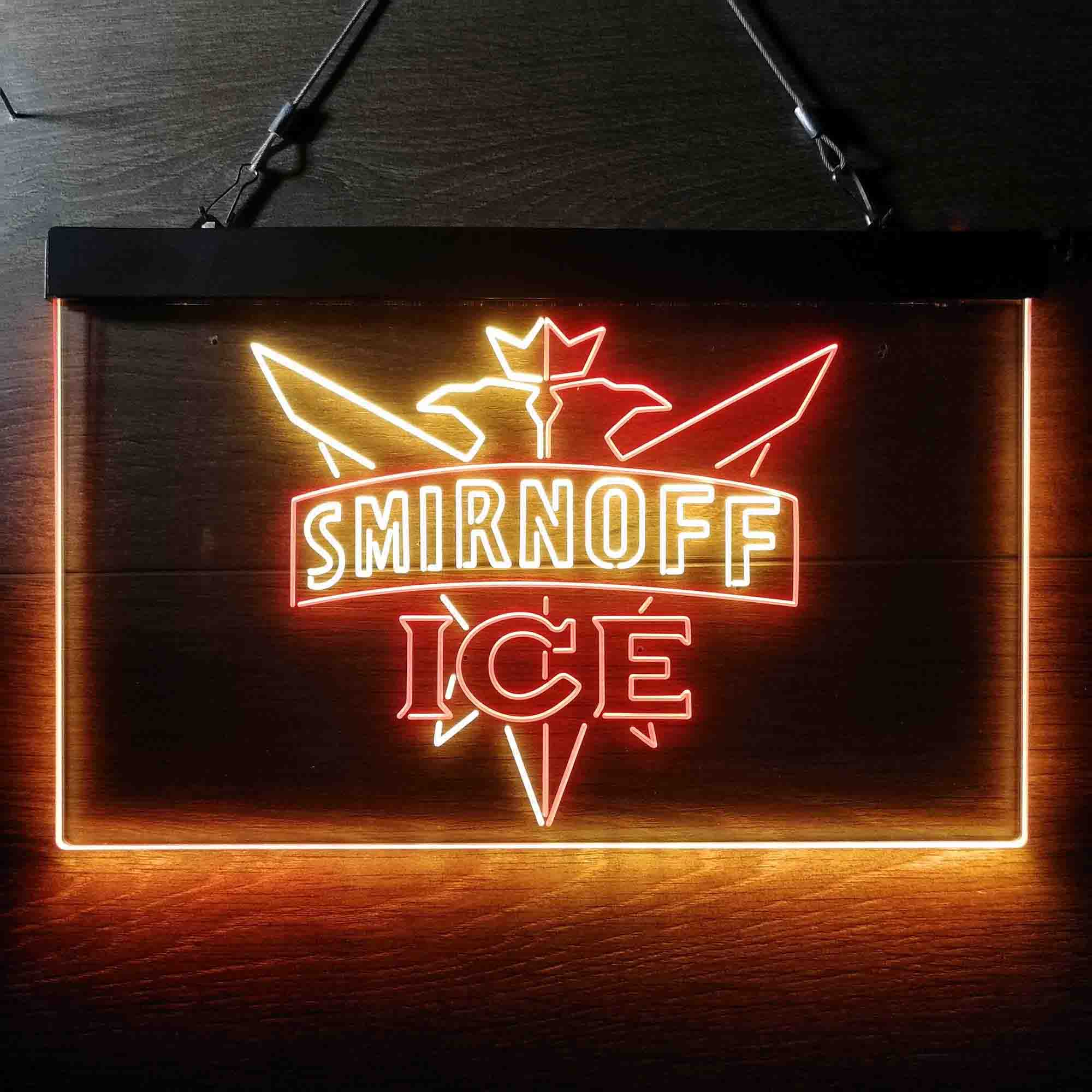 Smirnoff Vodka Bar Neon LED Sign