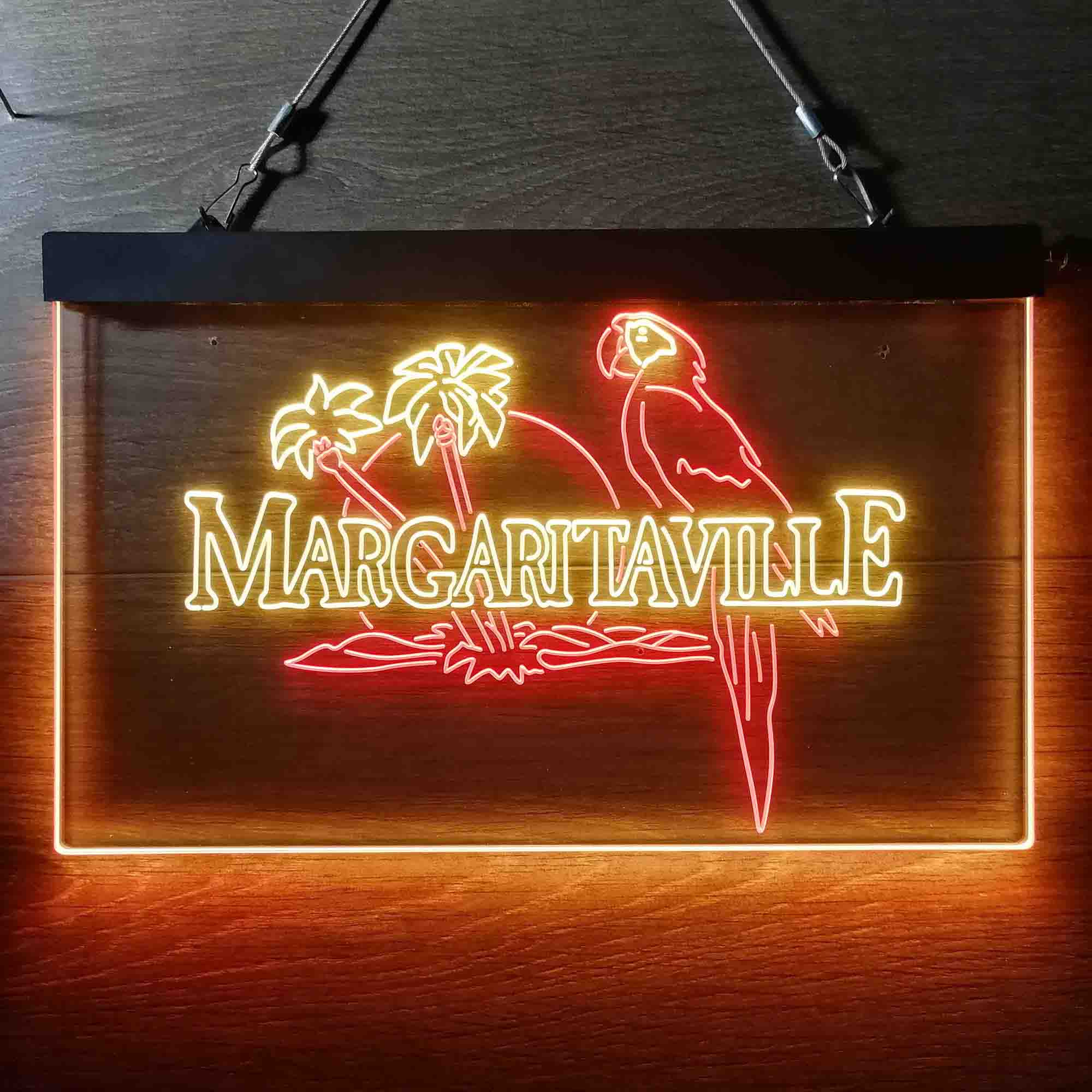 Jimmy Buffett's Margaritaville Parrot Neon LED Sign