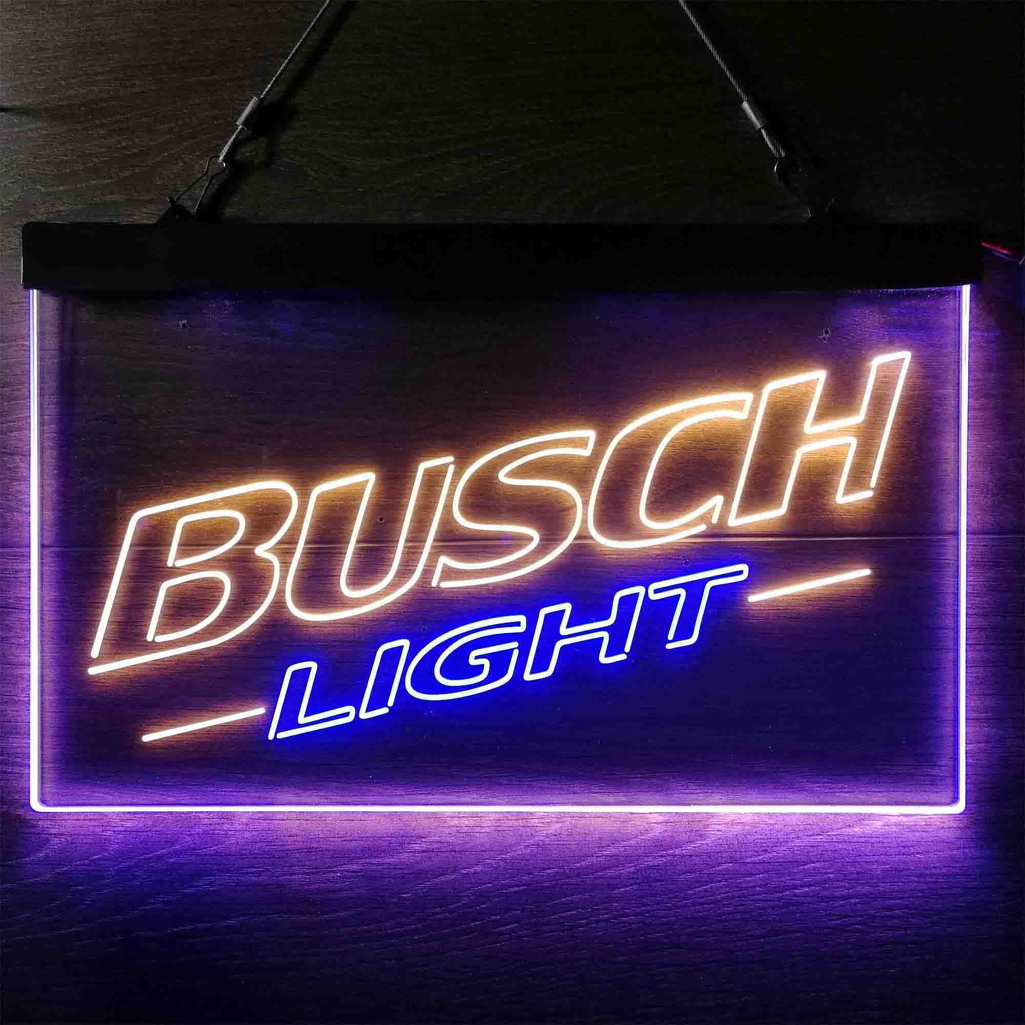 Busch Light Upslope Logo Neon LED Sign