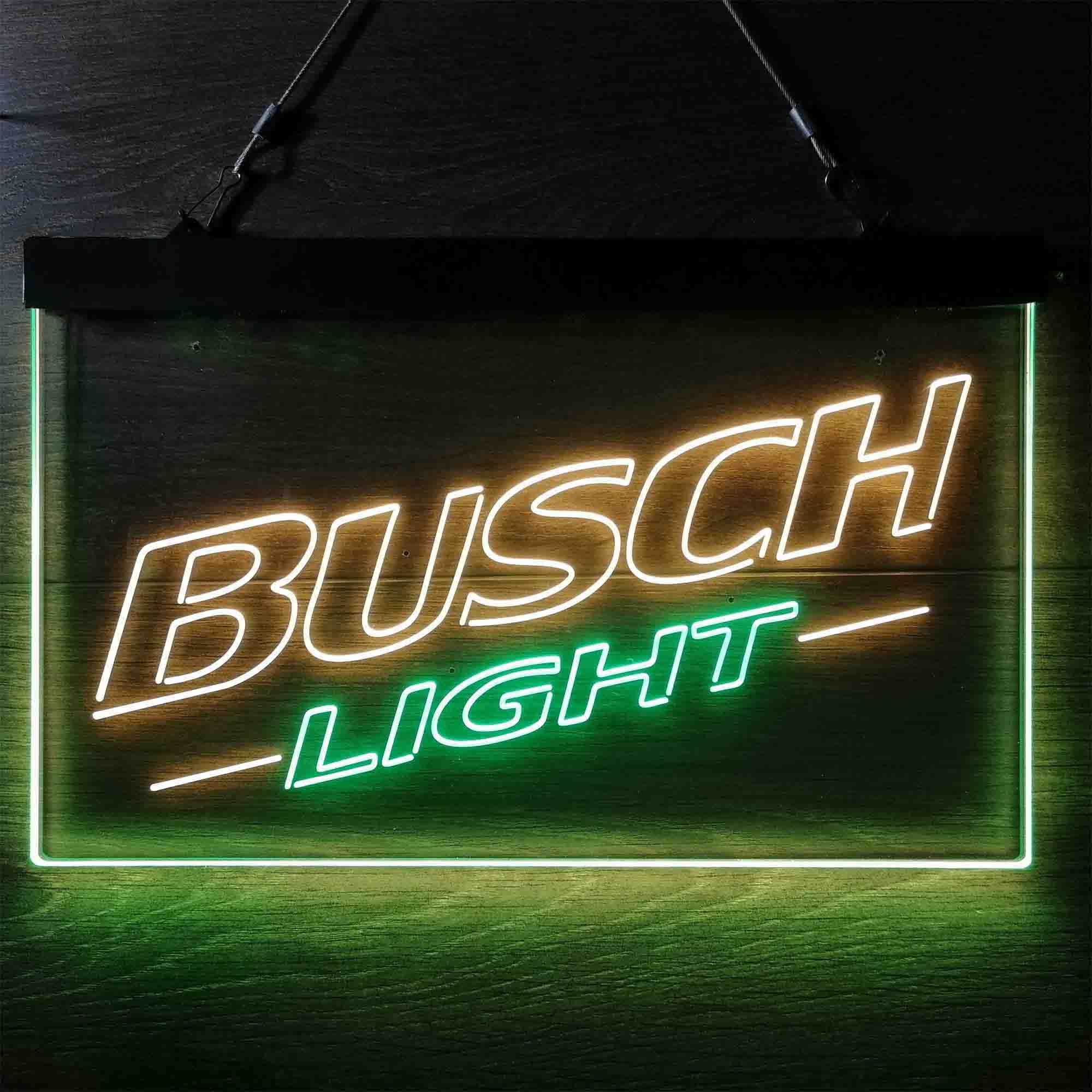 Busch Light Upslope Logo Neon LED Sign