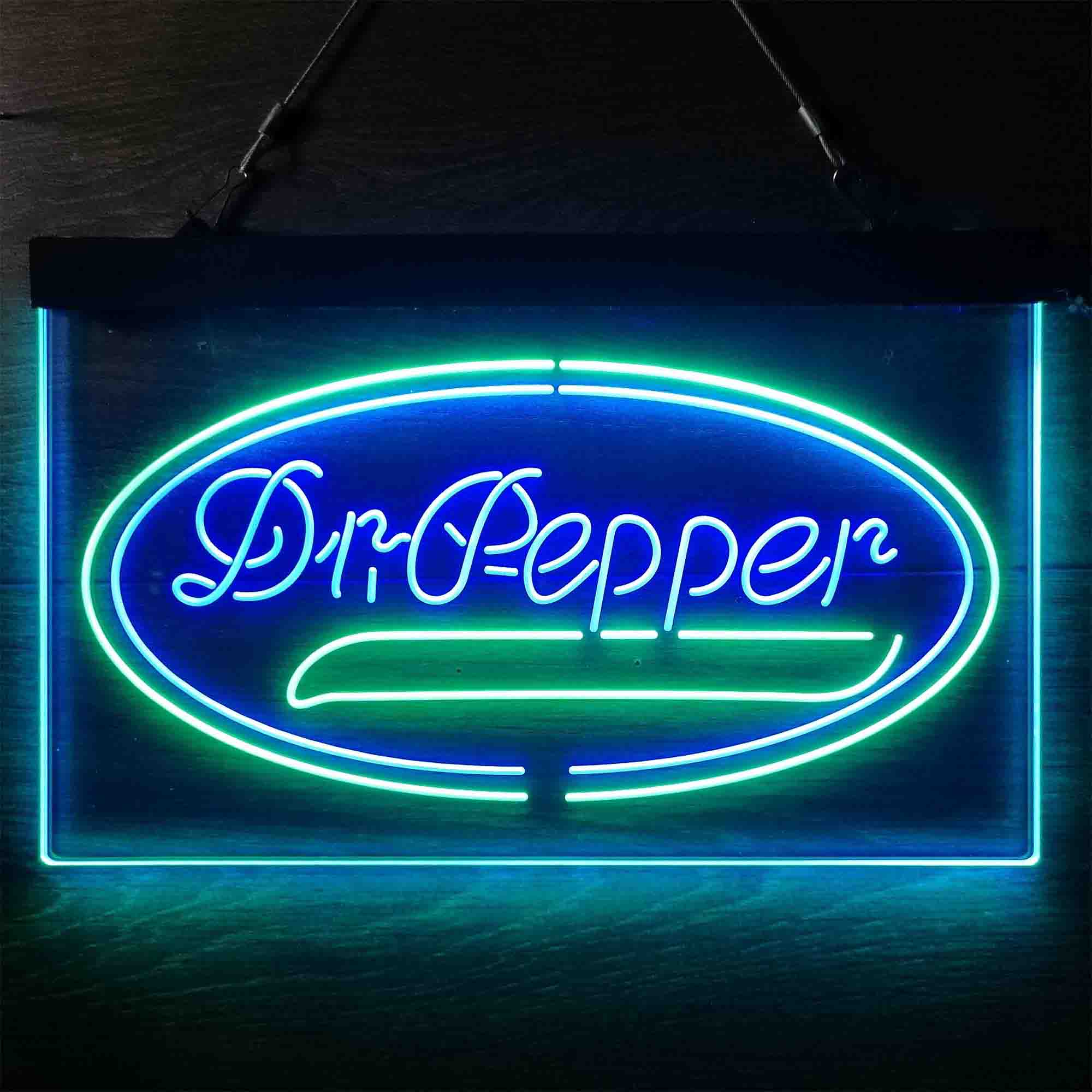 Dr Pepper Soft Drink Neon LED Sign