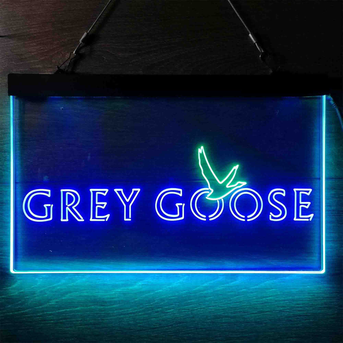 Grey Goose Simple Logo Neon Sign - LED LAB CAVE