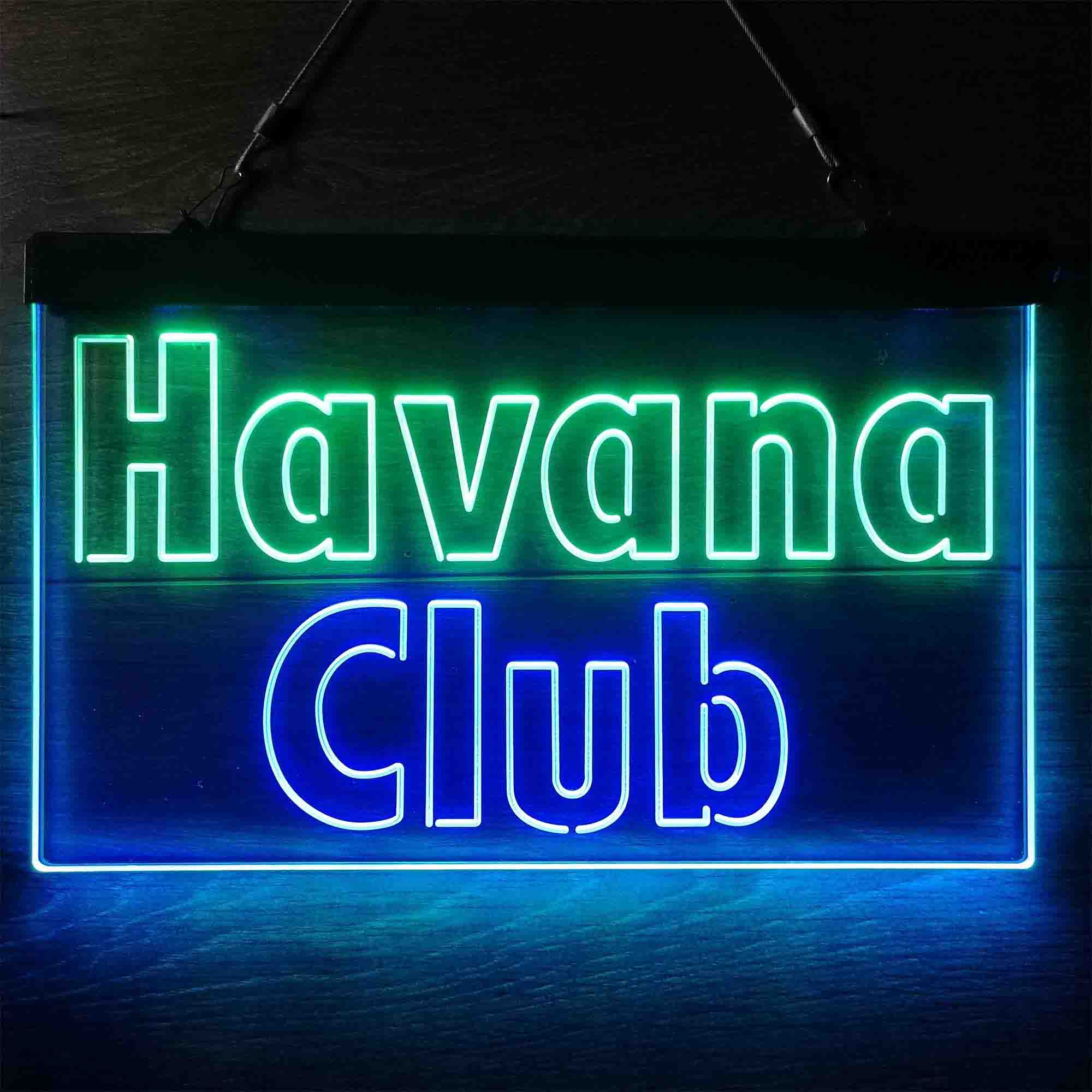 Havana Club Block Script Neon LED Sign