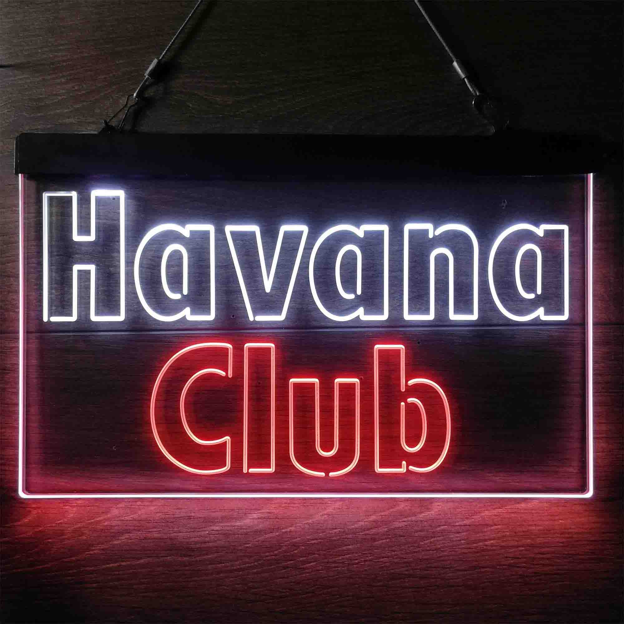 Havana Club Block Script Neon LED Sign