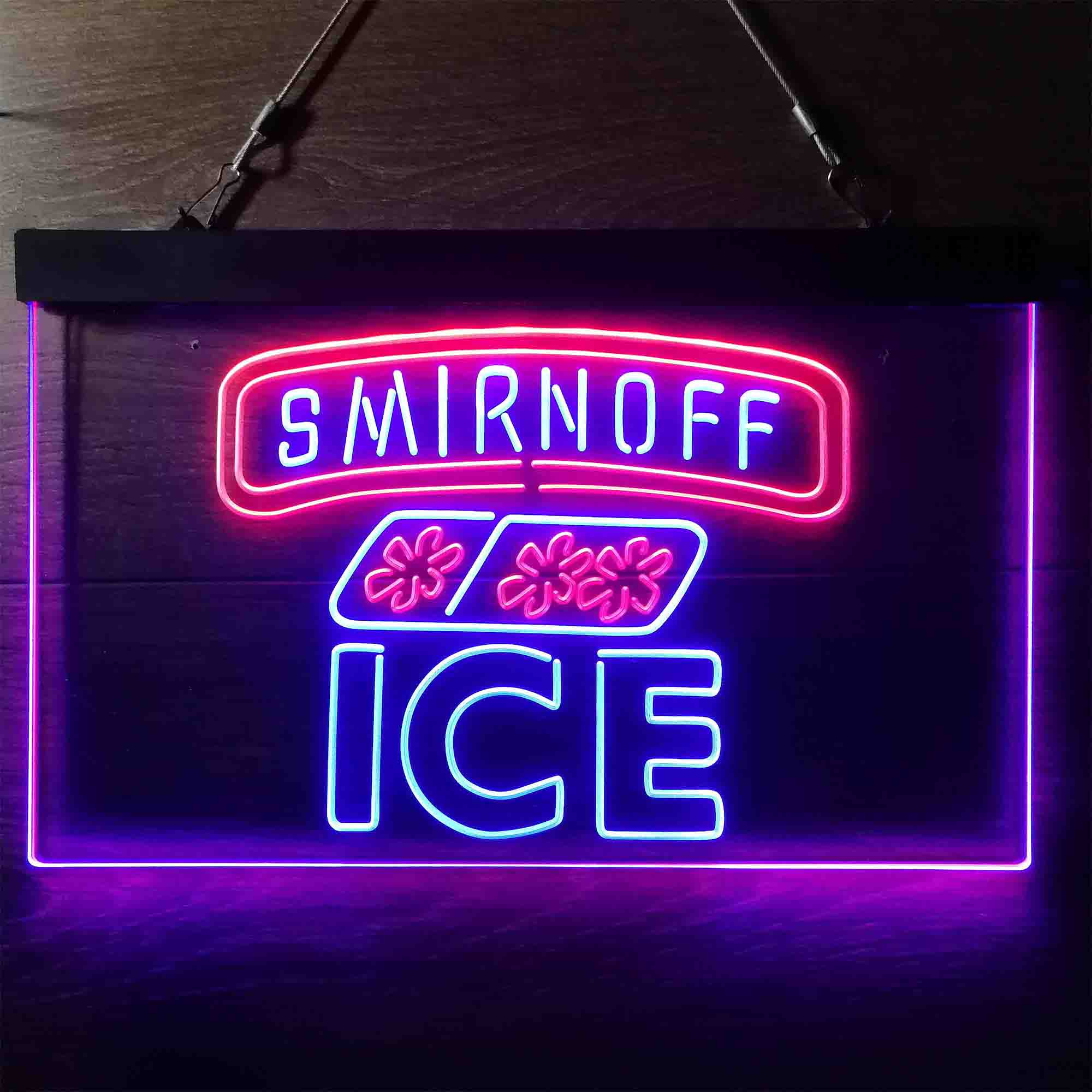 Smirnoff Ice Beverages Neon LED Sign