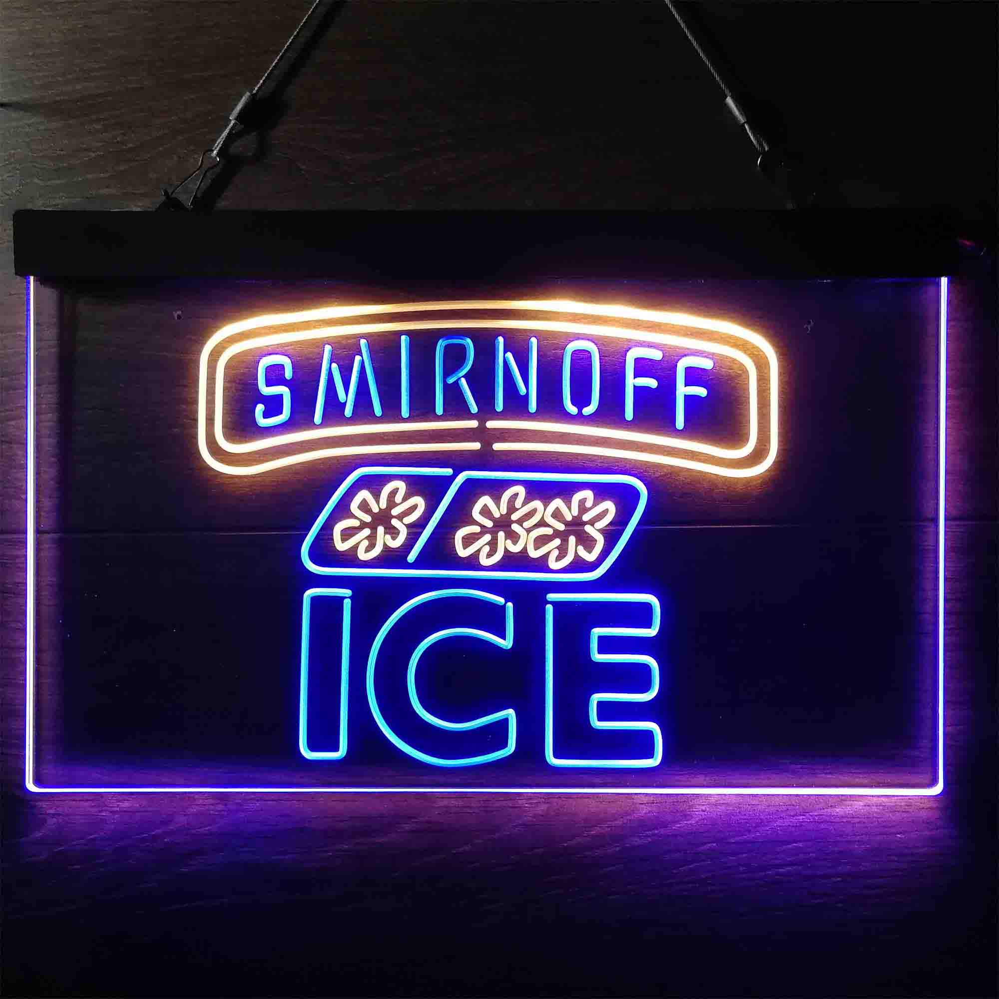 Smirnoff Ice Beverages Neon LED Sign