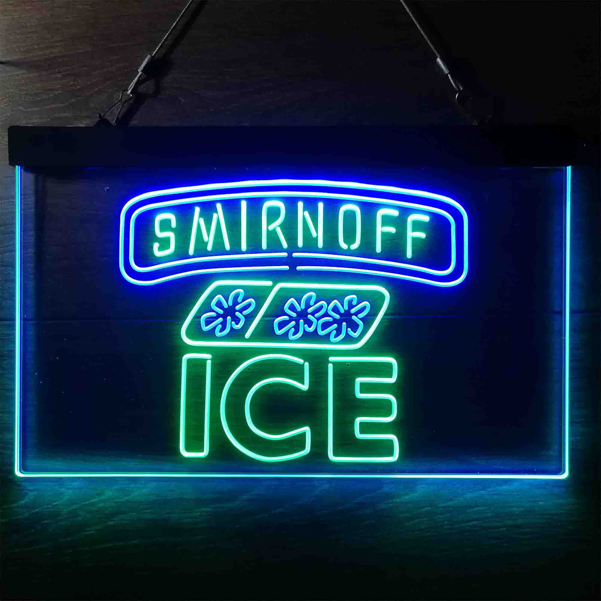 Smirnoff Ice Beverages Neon LED Sign