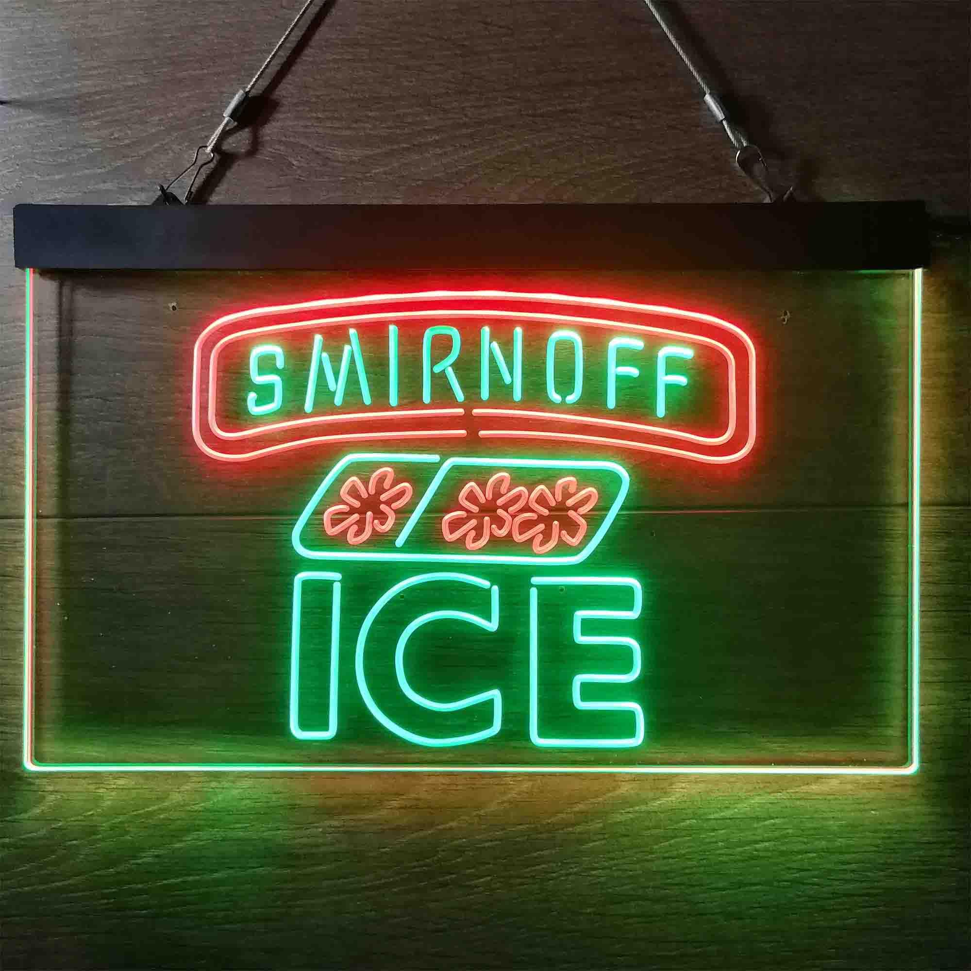 Smirnoff Ice Beverages Neon LED Sign