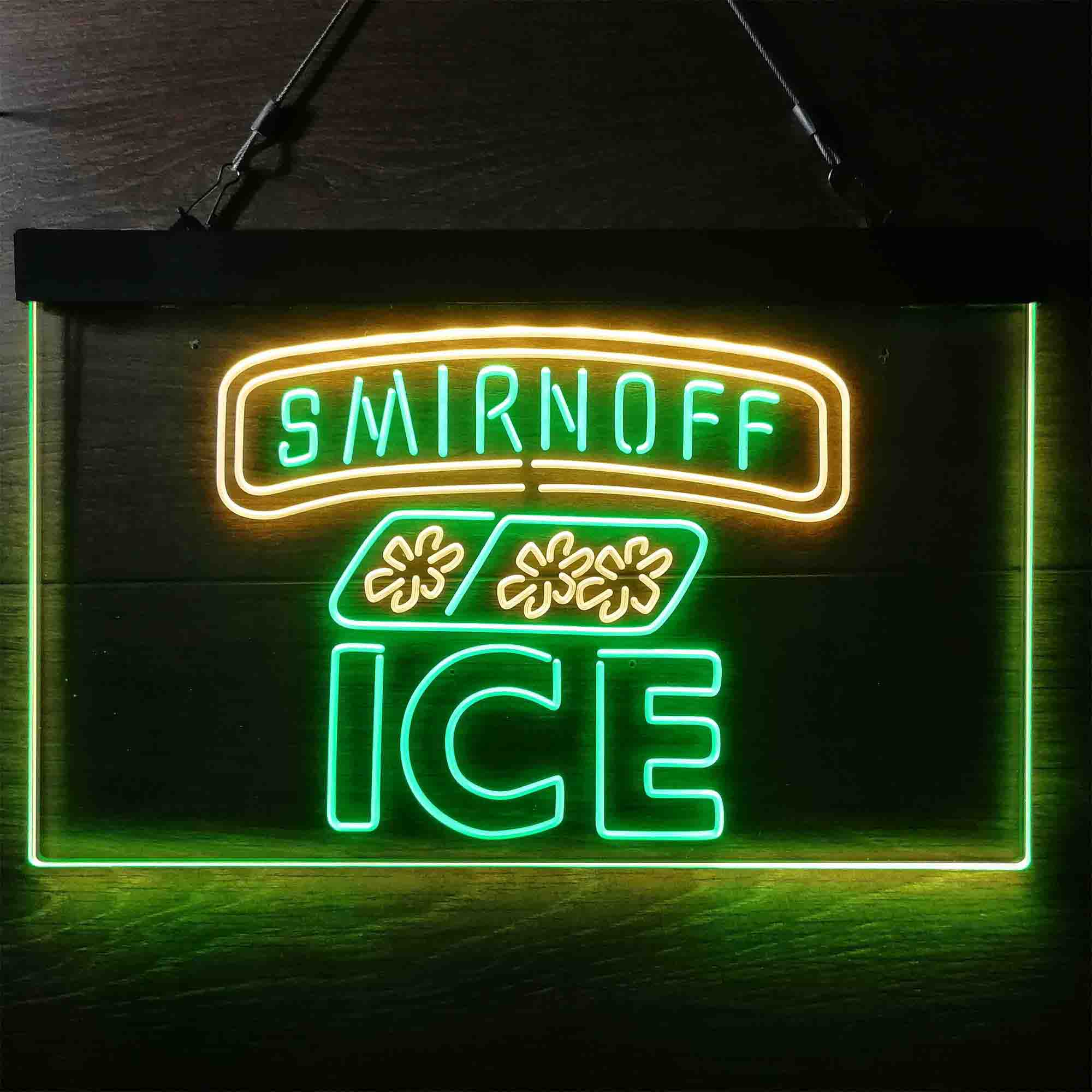 Smirnoff Ice Beverages Neon LED Sign