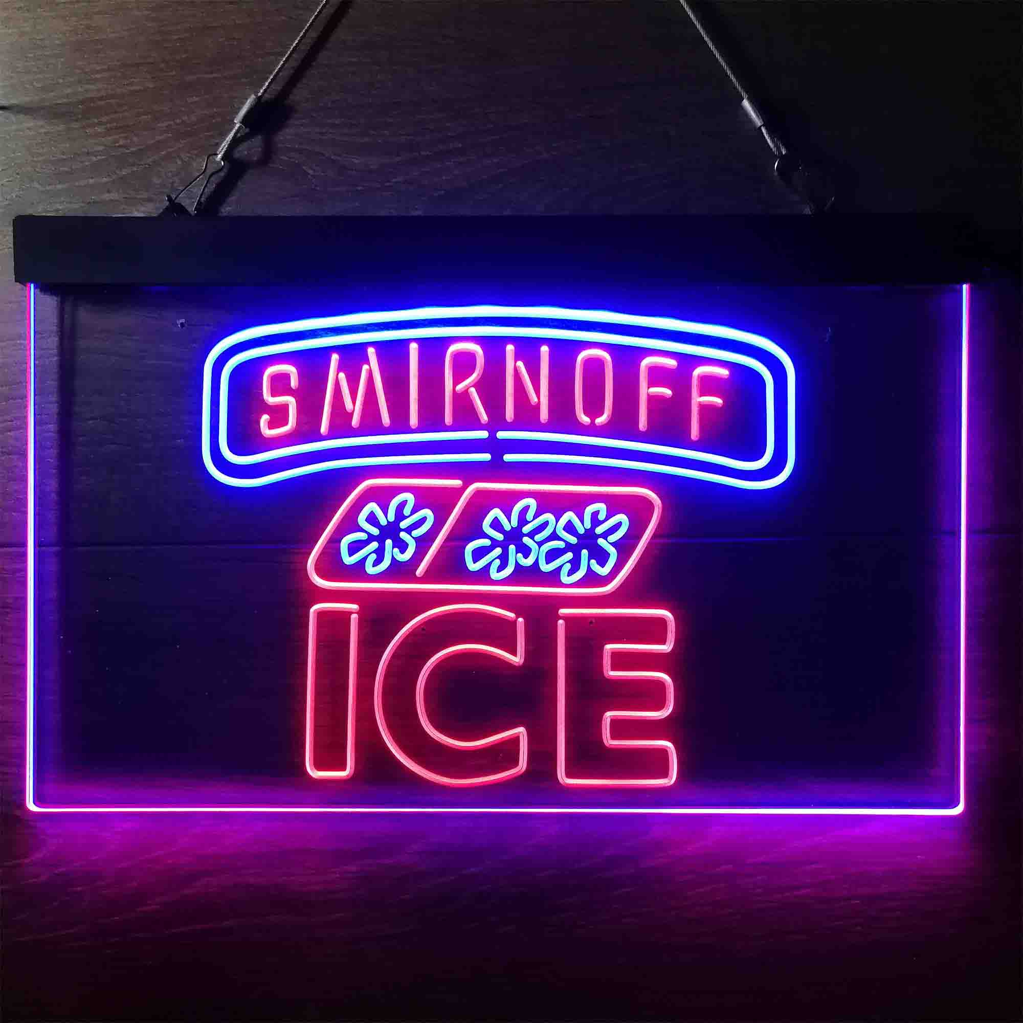 Smirnoff Ice Beverages Neon LED Sign