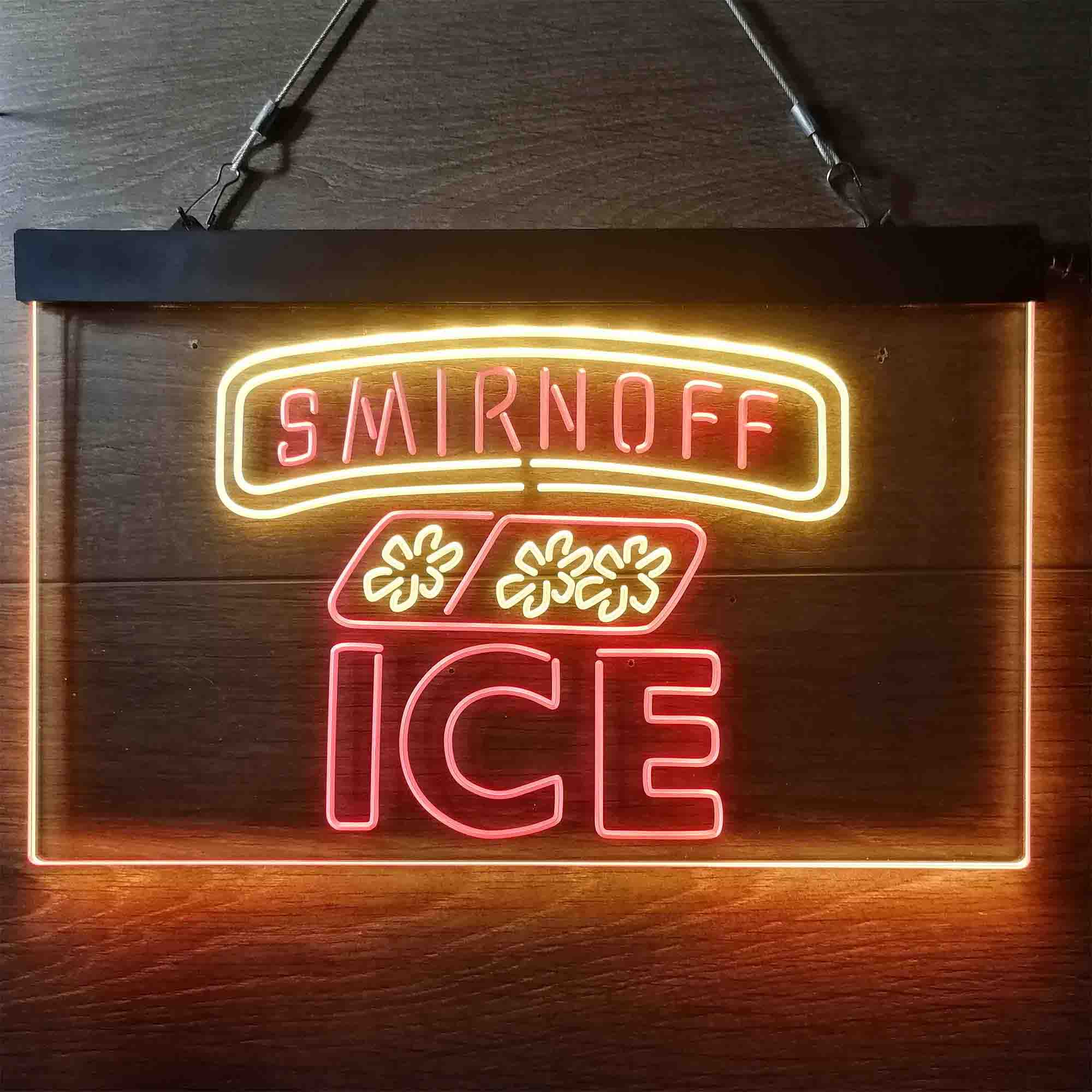 Smirnoff Ice Beverages Neon LED Sign