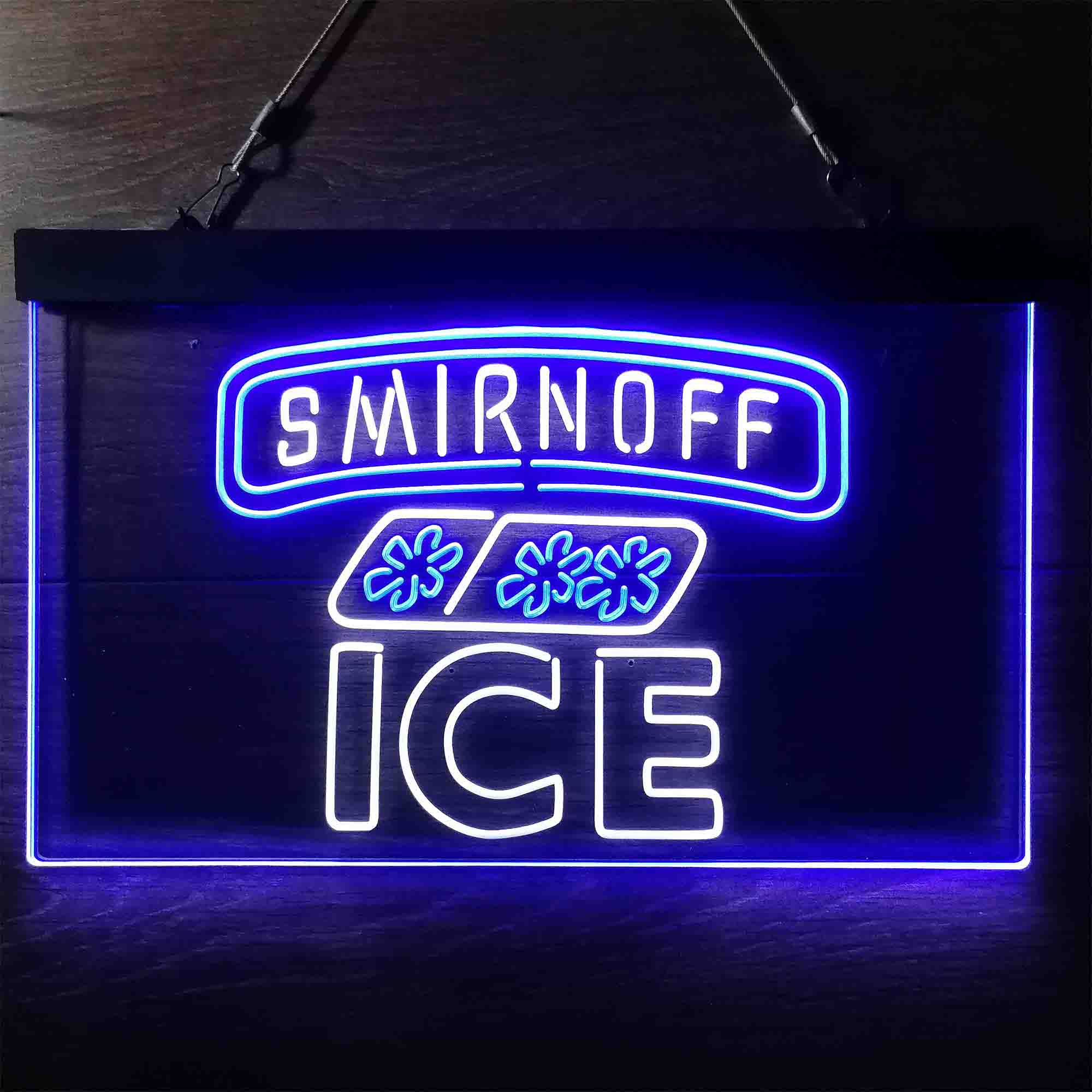 Smirnoff Ice Beverages Neon LED Sign