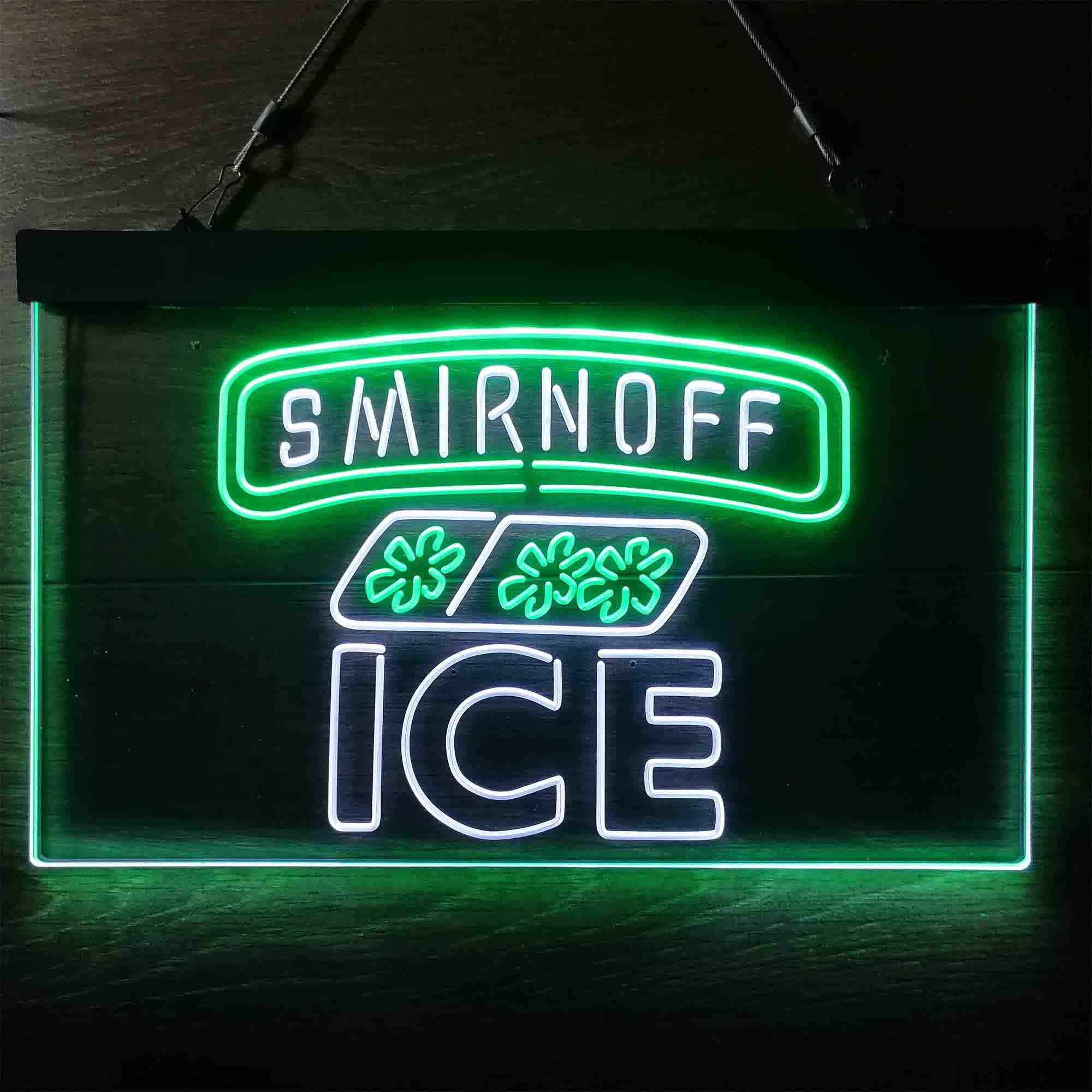 Smirnoff Ice Beverages Neon LED Sign