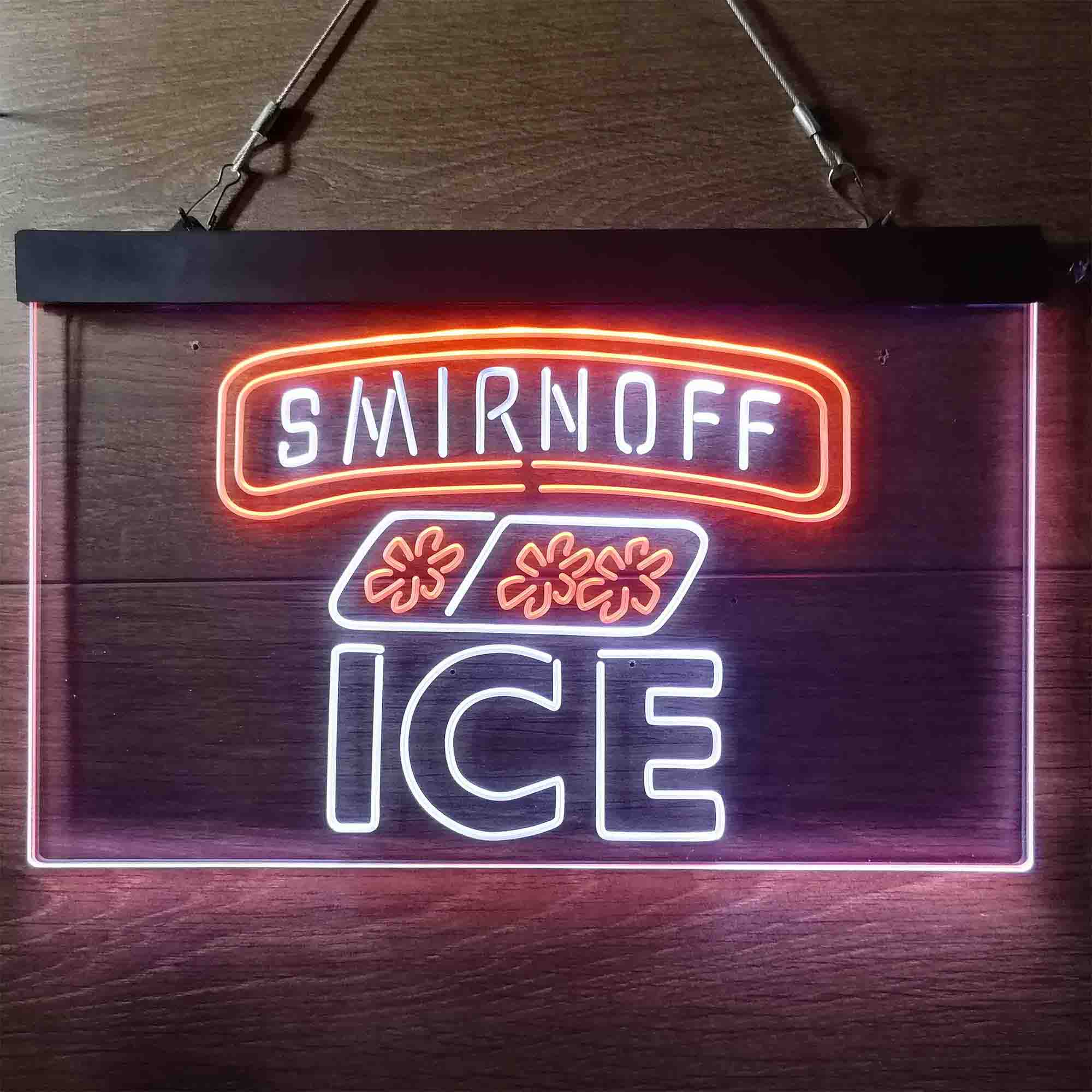 Smirnoff Ice Beverages Neon LED Sign