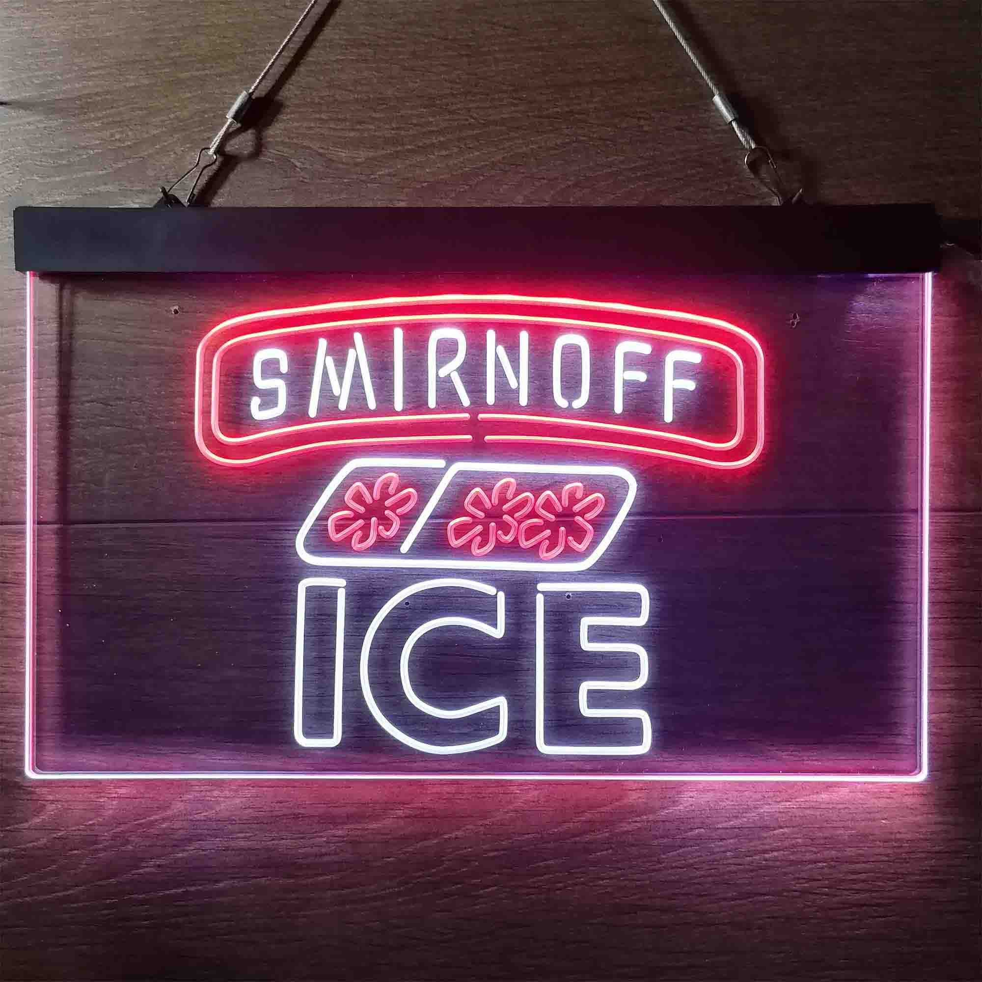 Smirnoff Ice Beverages Neon LED Sign