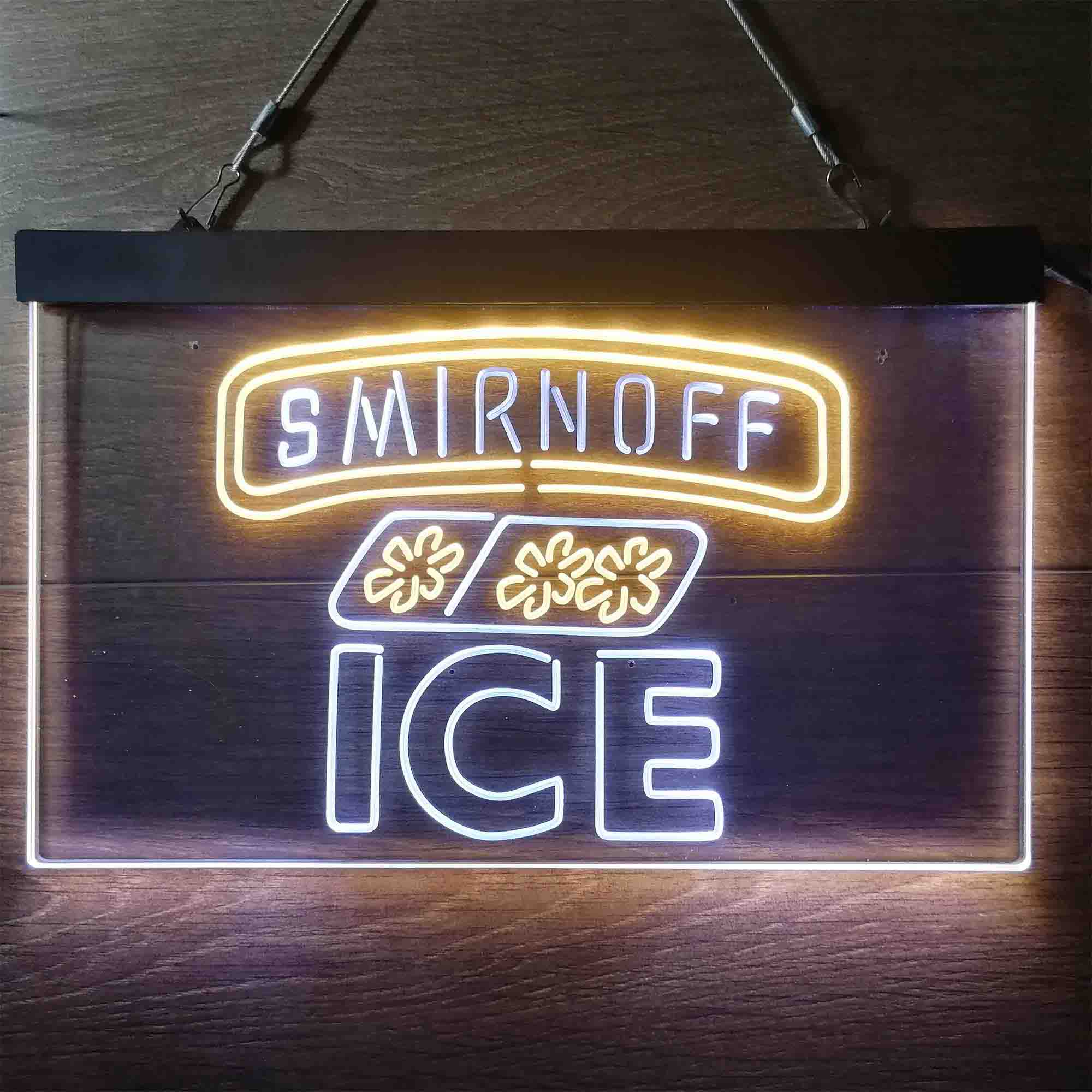 Smirnoff Ice Beverages Neon LED Sign