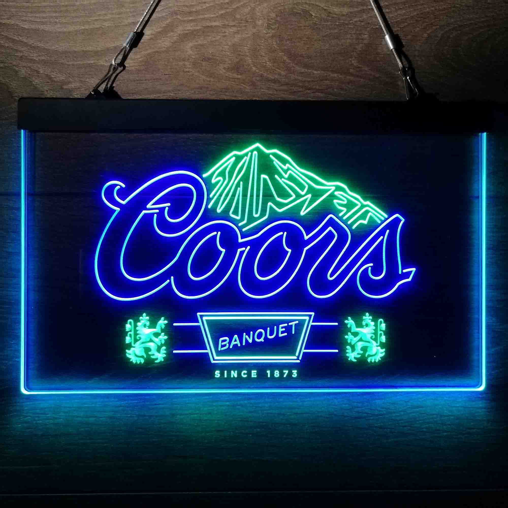Coors Banquet Neon LED Sign
