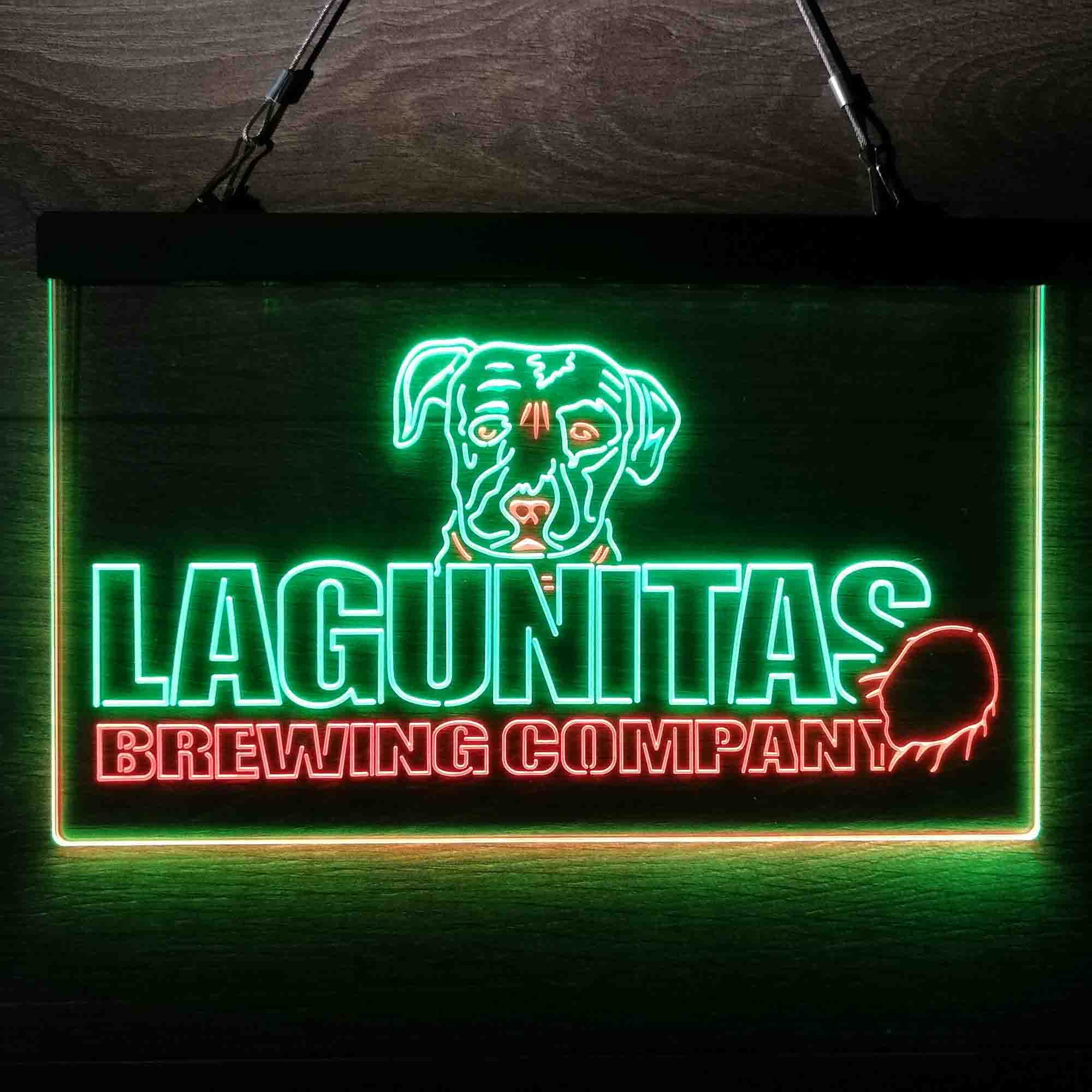 Lagunitas Brewing Company Dog Logo Neon LED Sign