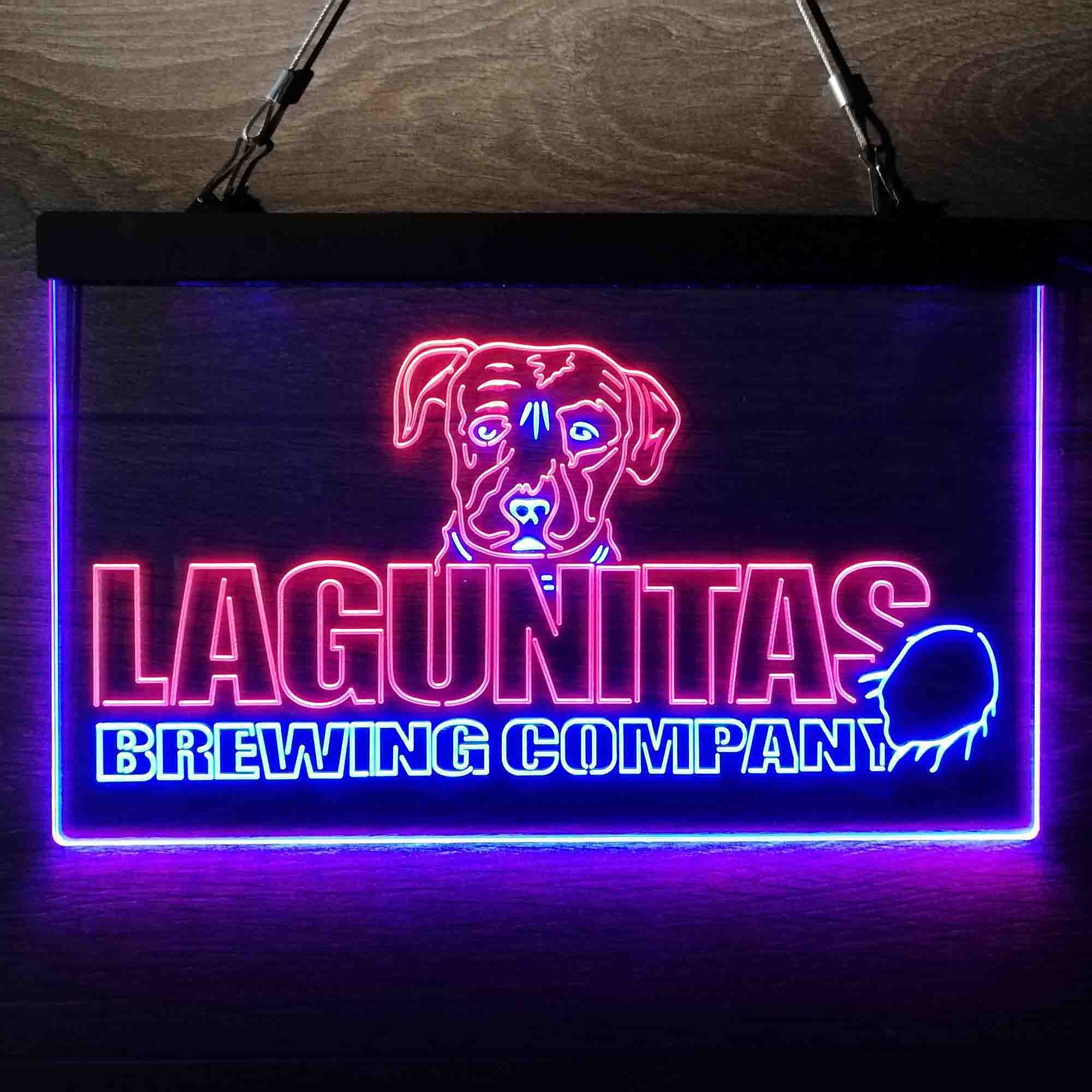 Lagunitas Brewing Company Dog Logo Neon LED Sign
