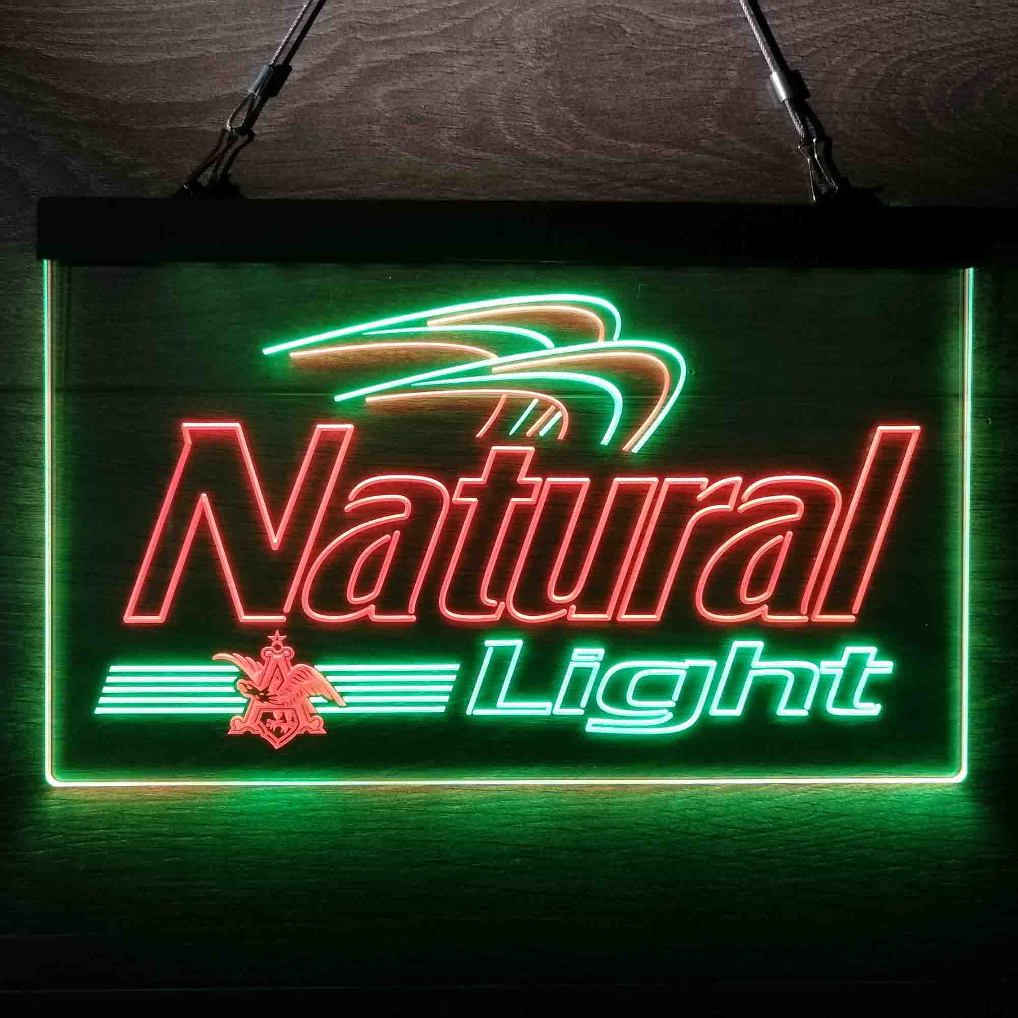 Natural Light Small Logo Neon LED Sign