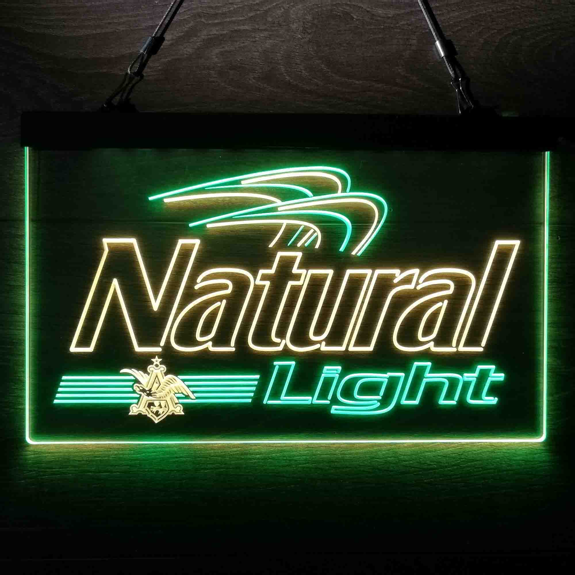 Natural Light Small Logo Neon LED Sign