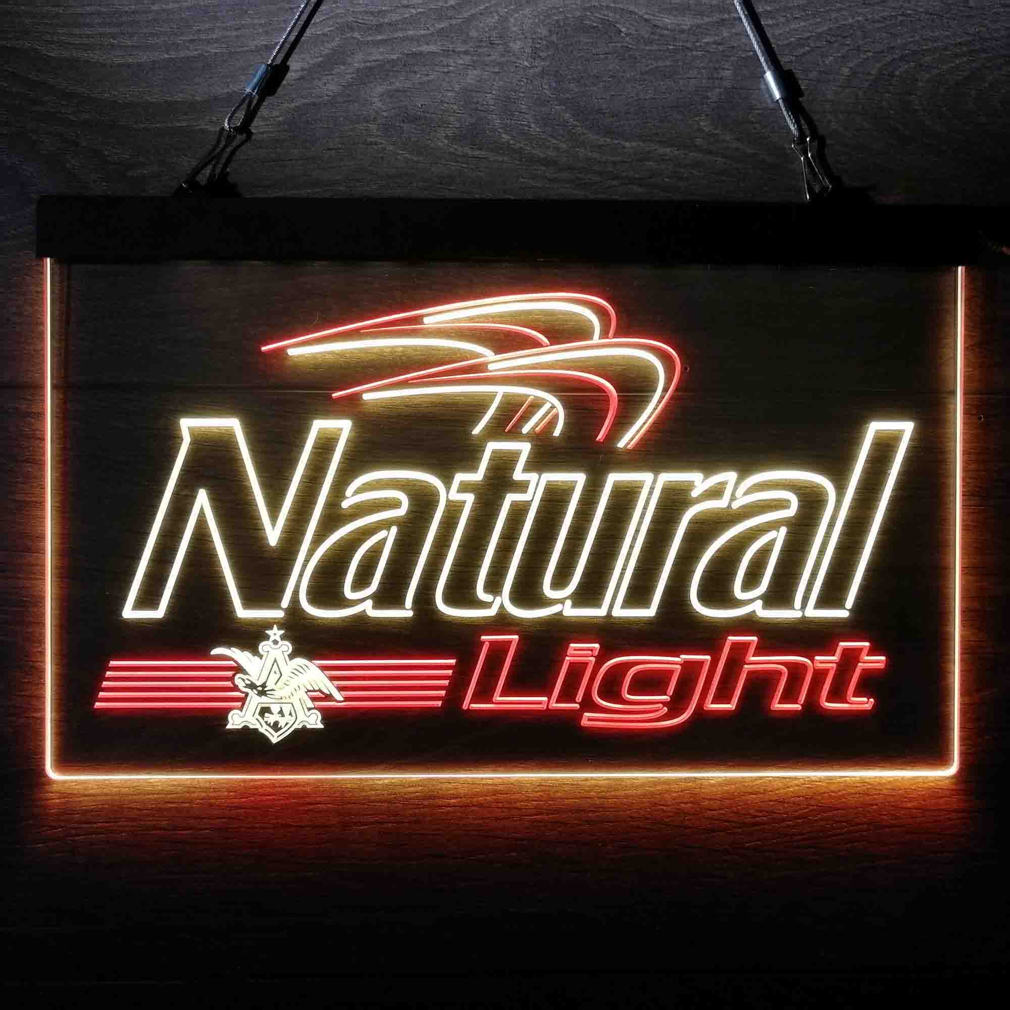 Natural Light Small Logo Neon LED Sign