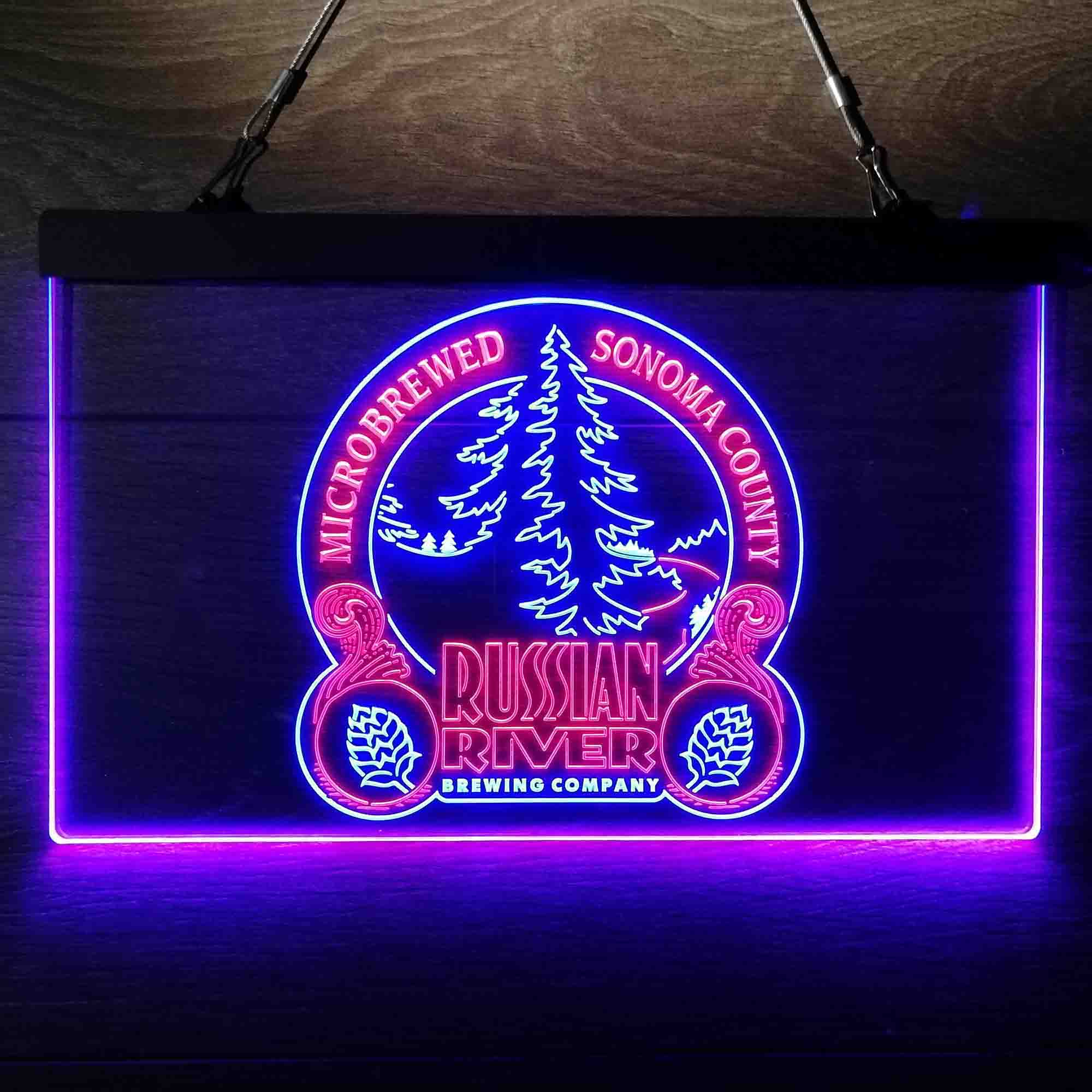 Russian River Brewing Company Sonoma County Neon LED Sign