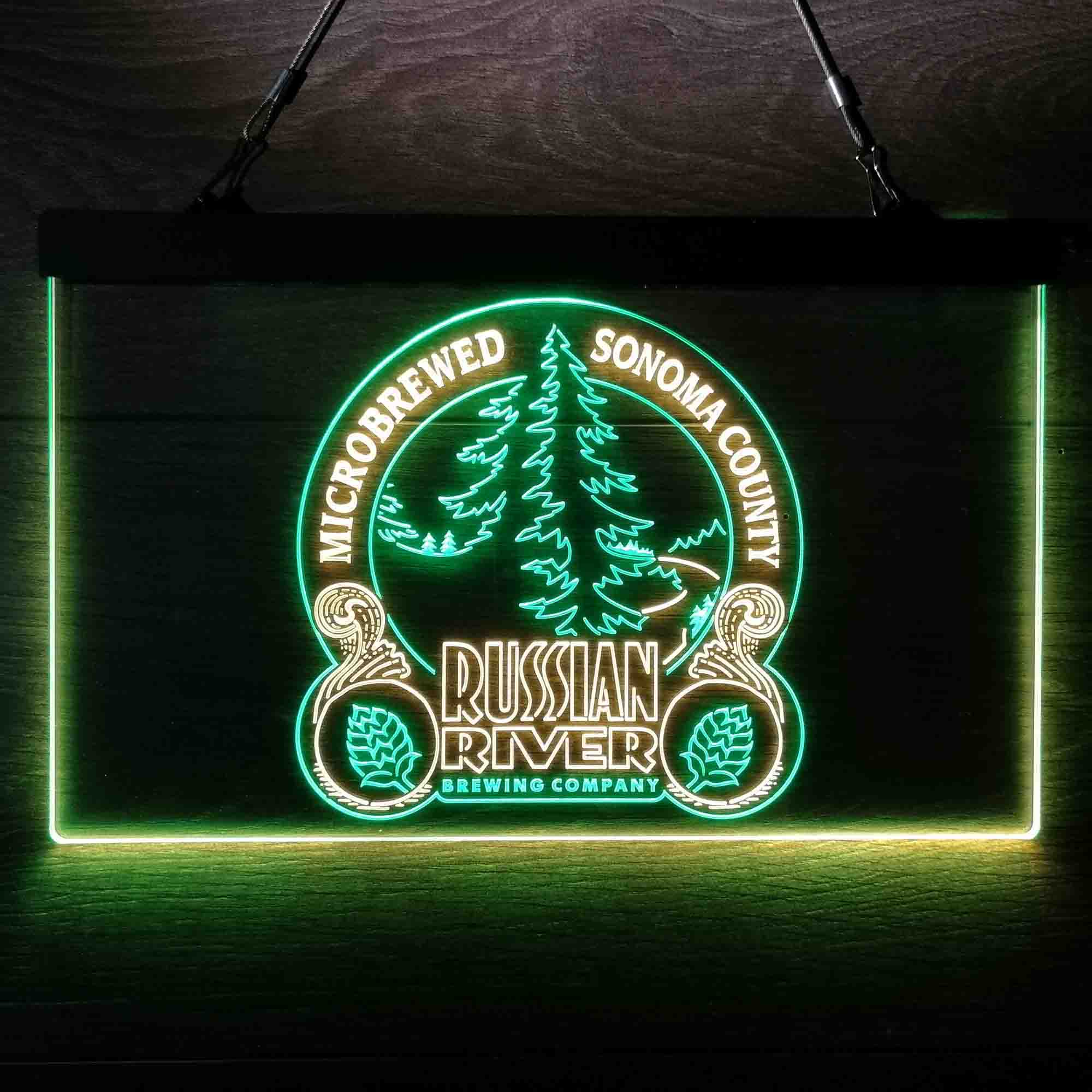 Russian River Brewing Company Sonoma County Neon LED Sign