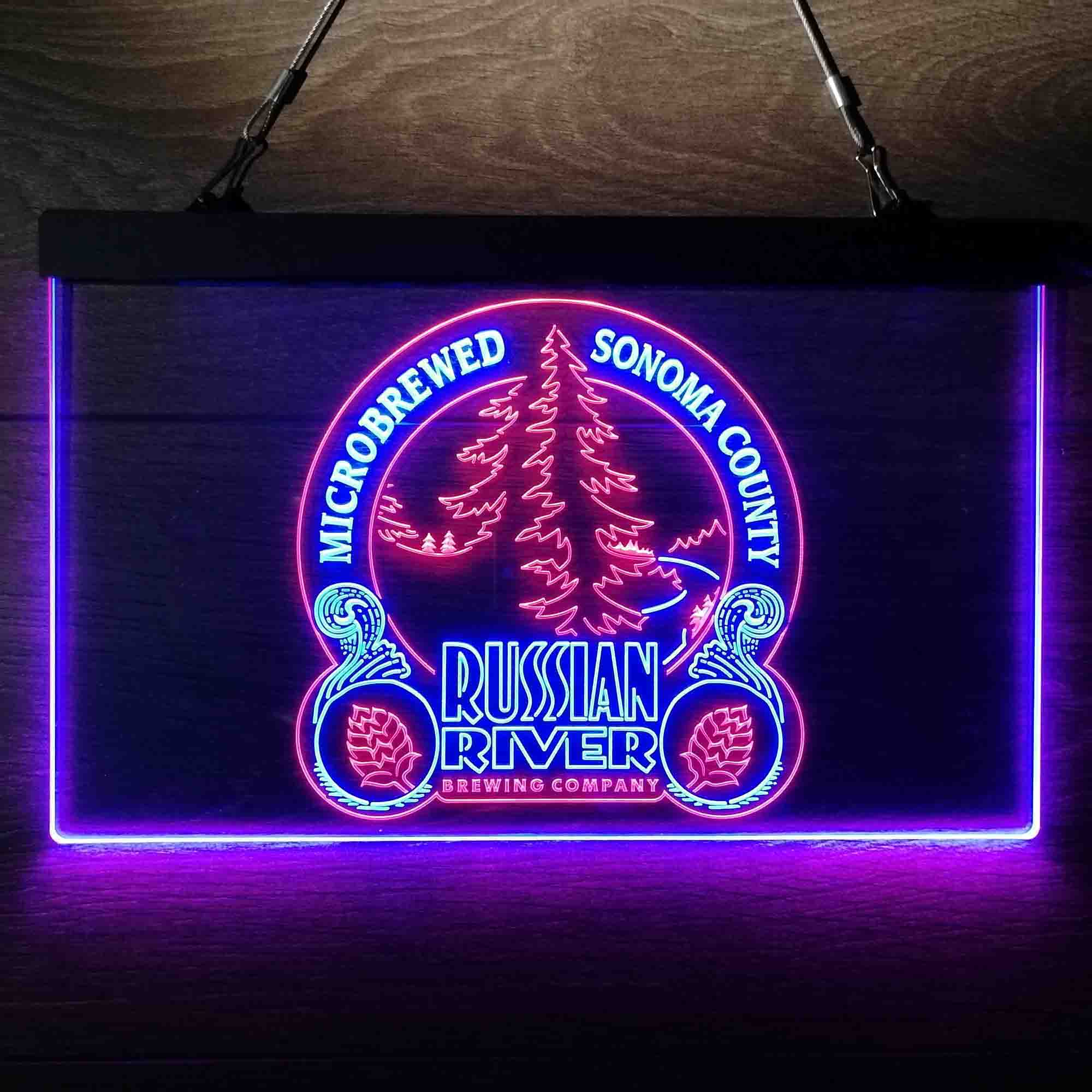 Russian River Brewing Company Sonoma County Neon LED Sign