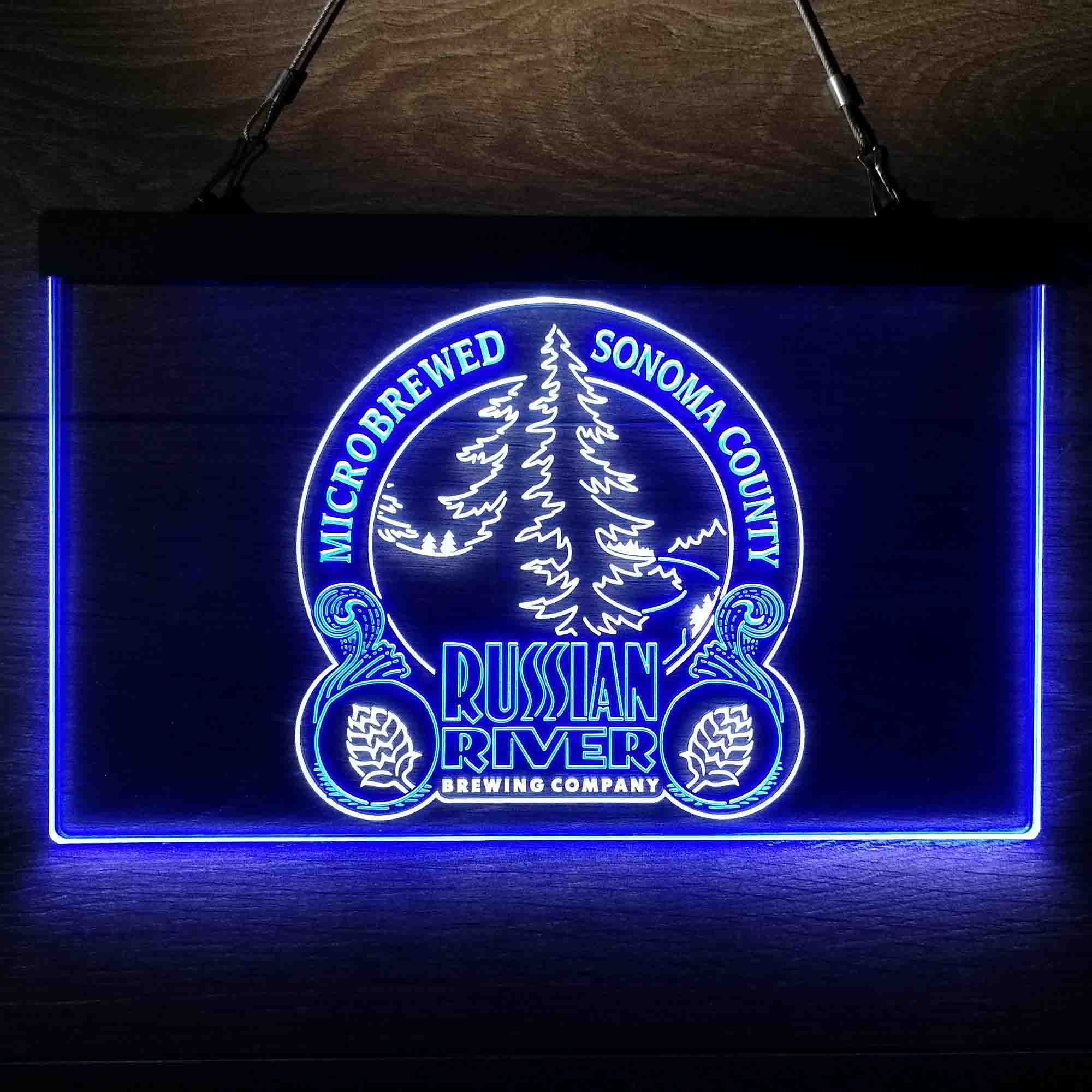 Russian River Brewing Company Sonoma County Neon LED Sign