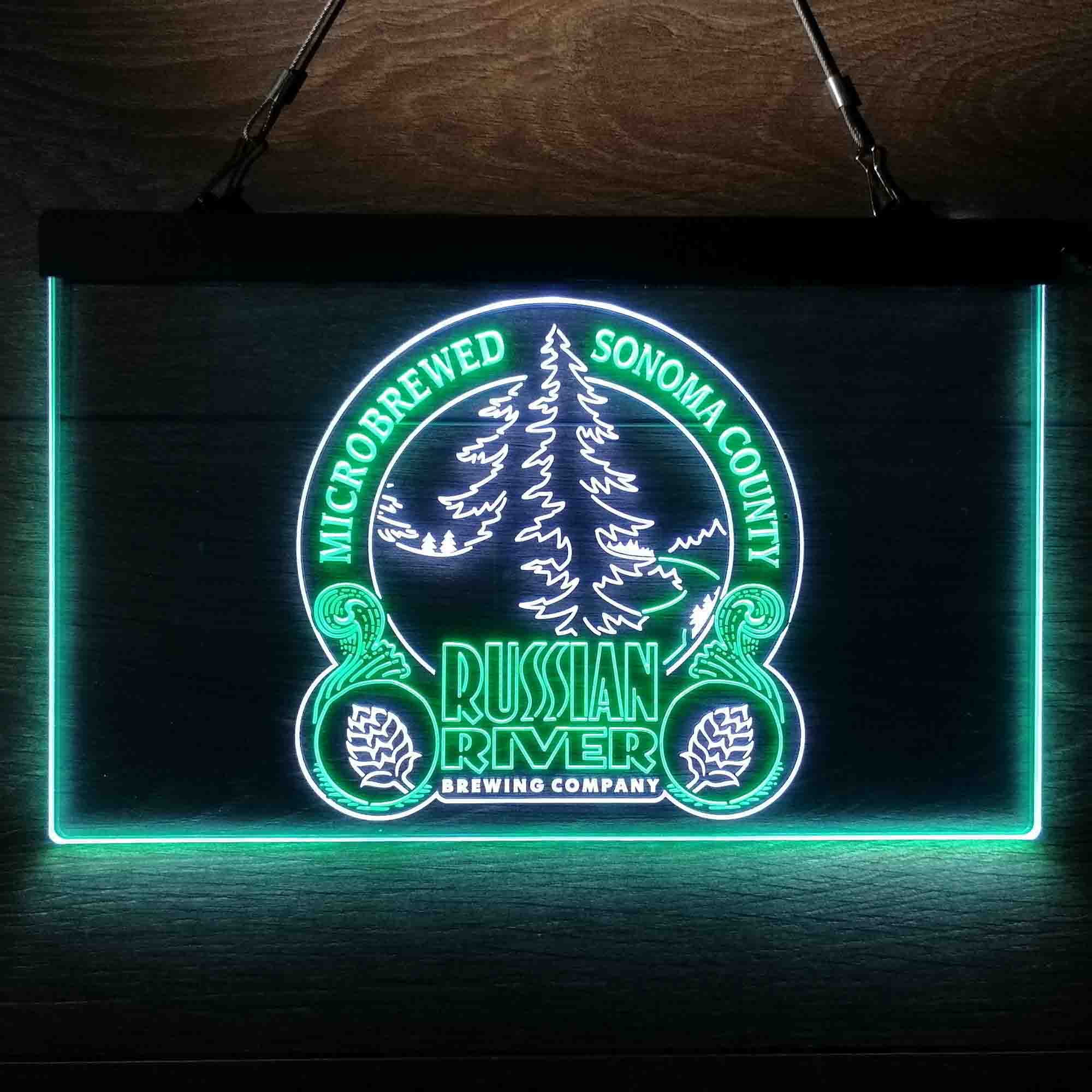 Russian River Brewing Company Sonoma County Neon LED Sign