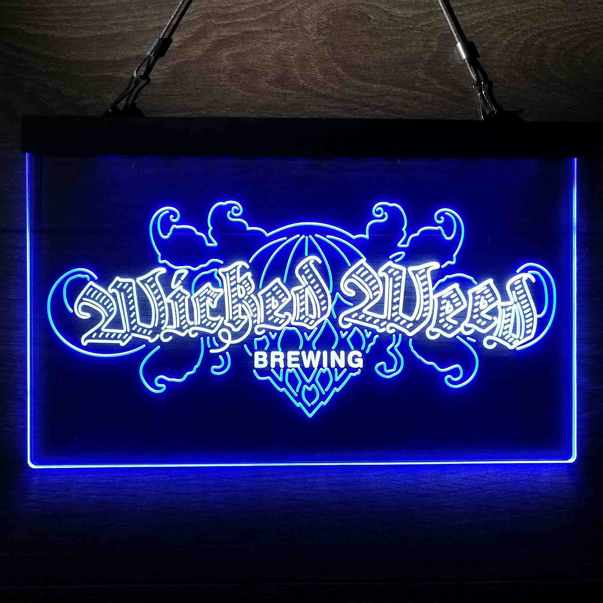 Wicked Weed Brewing Banner Neon LED Sign